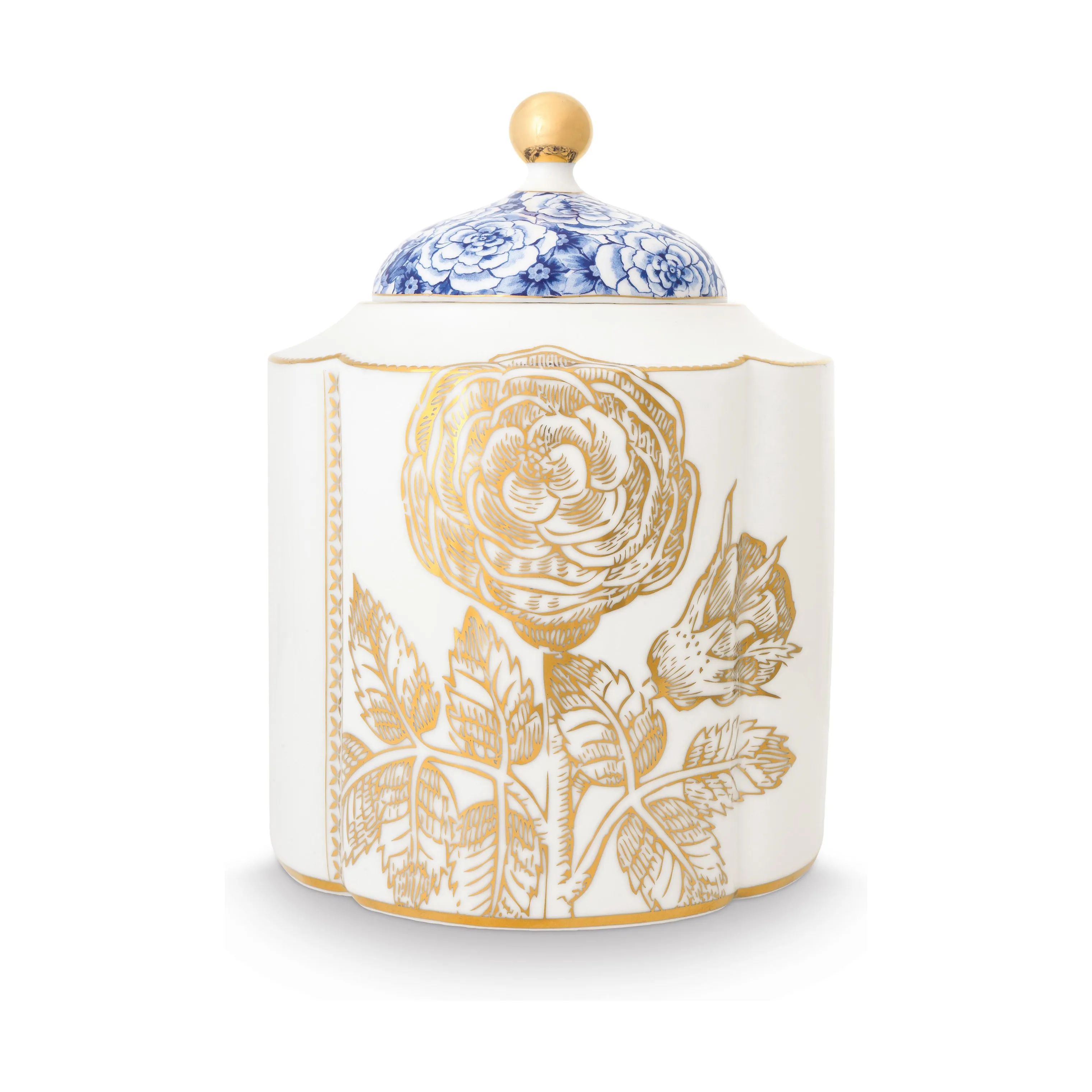 PIP Studio Krukker med låg Royal Winter White Royal White Krukke i white, 1