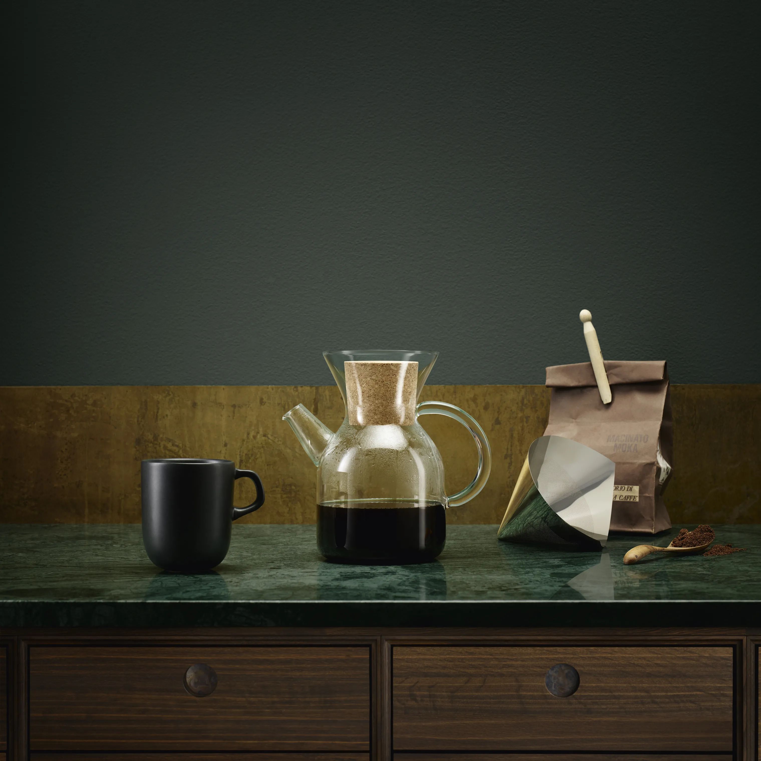 Eva Solo Kaffemaskiner Kaffebrygger i Klar, 2