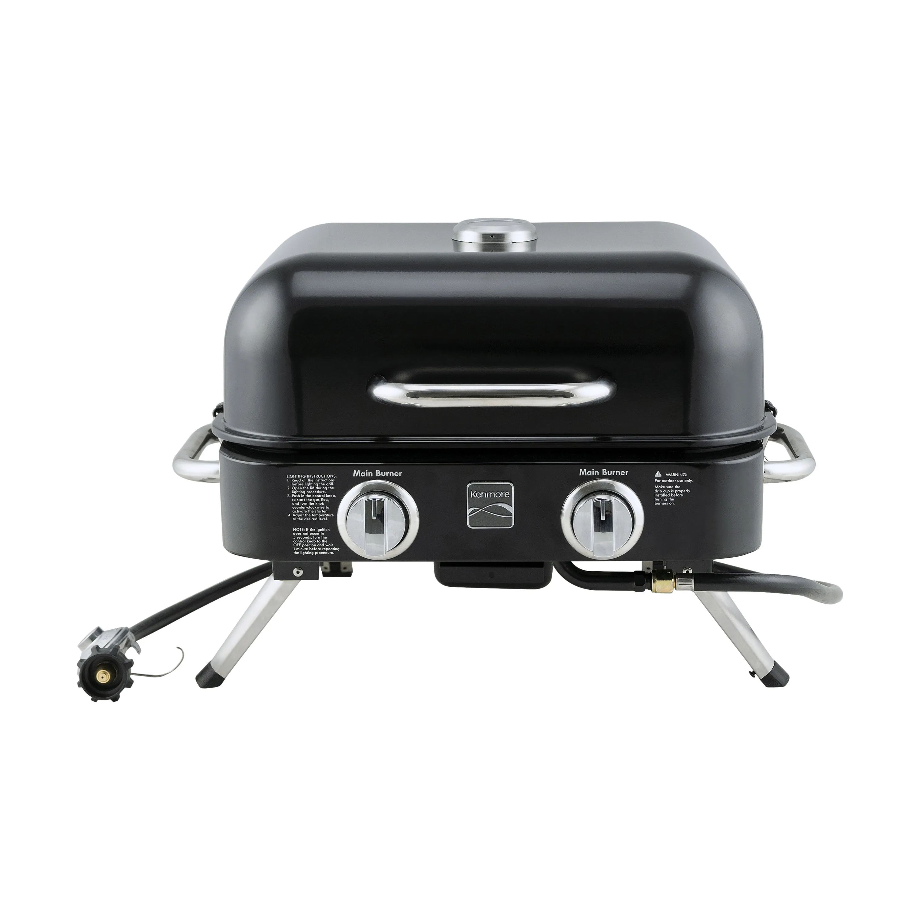 Kenmore Gasgrill Retro Gasgrill i Black, 1