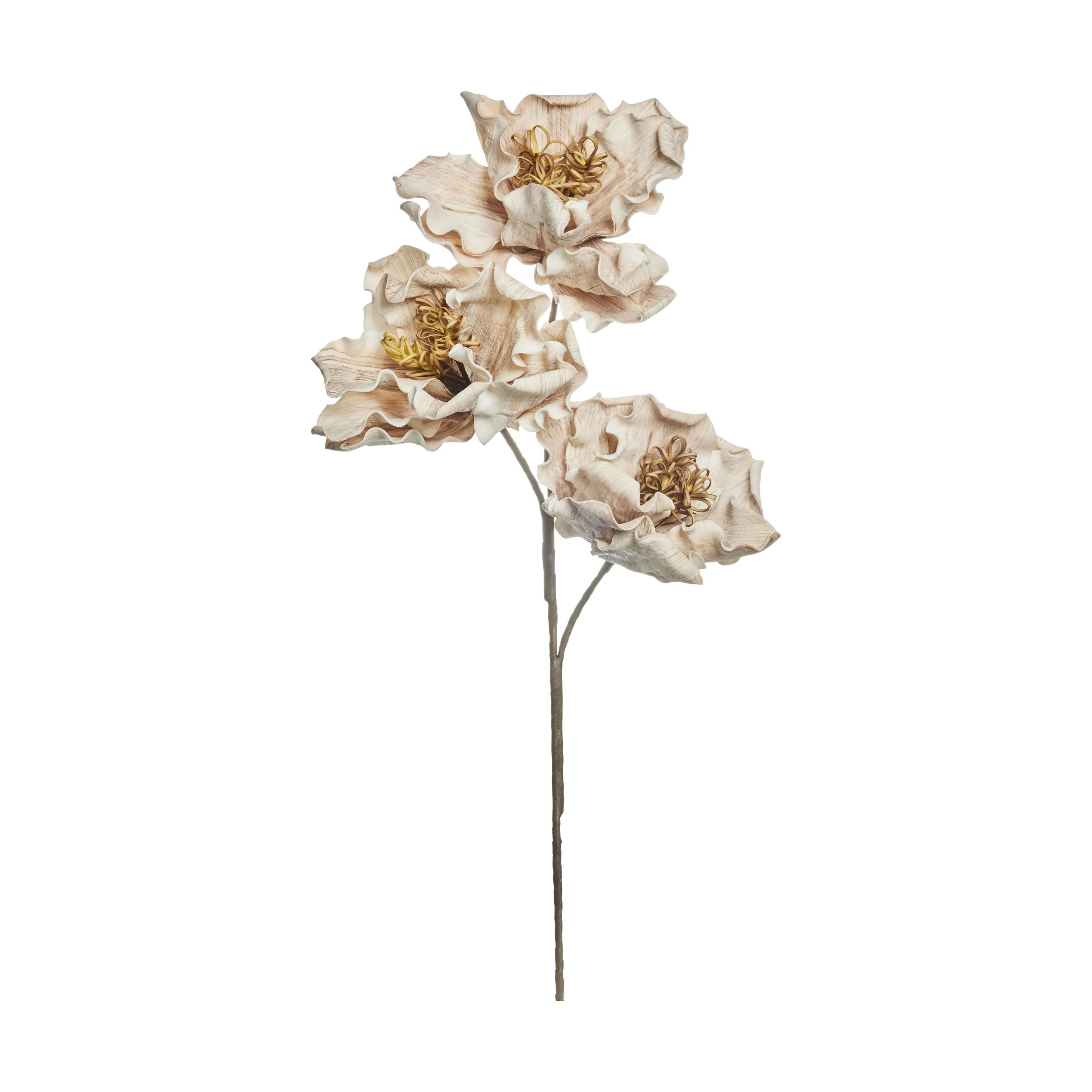 Lene Bjerre Kunstige blomster Happia dekorationsblomst i sand, 20 cm, 1