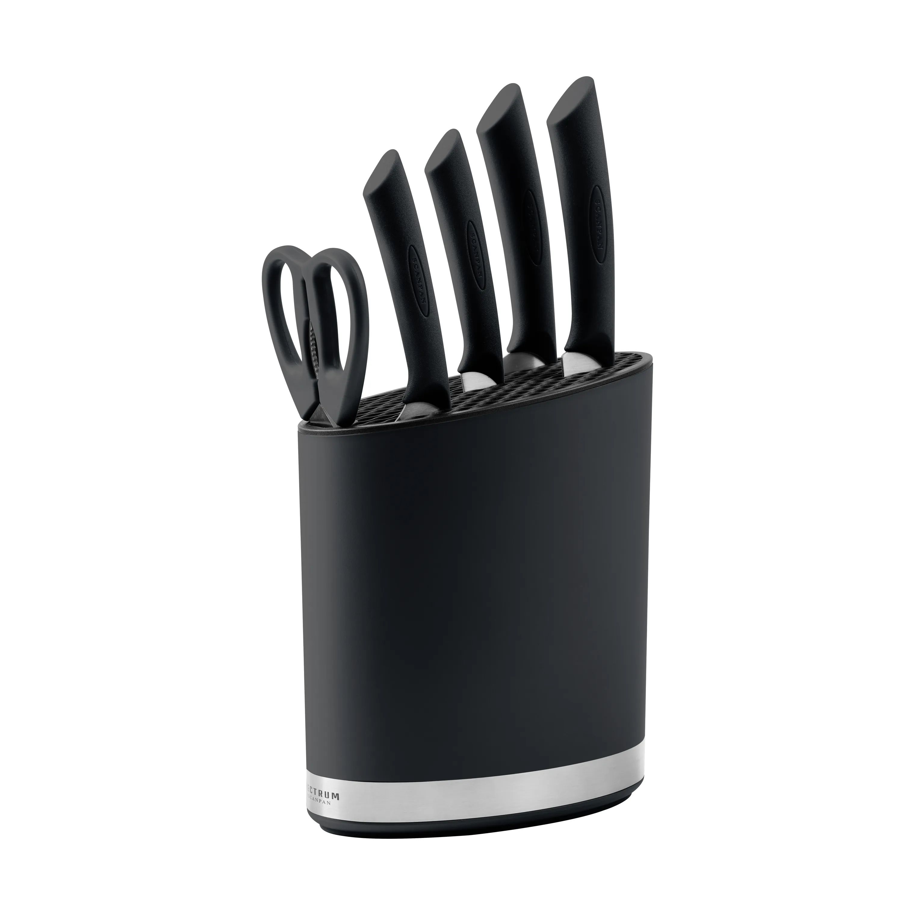 Scanpan Knivblokke Spectrum Knivblok i Sort, 3