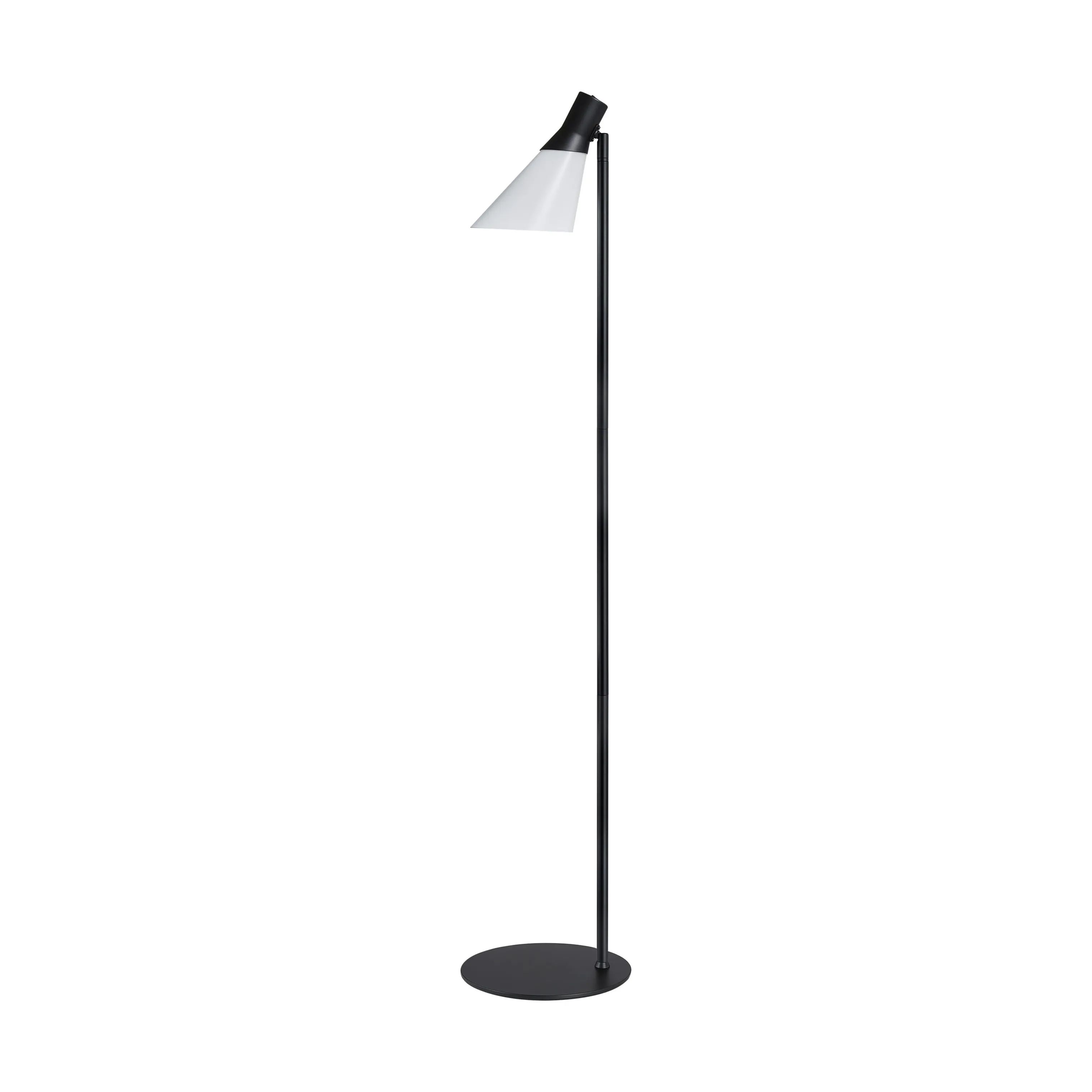 Dyberg Larsen Gulvlamper Gent Gulvlampe i Opal/ Sort, 1