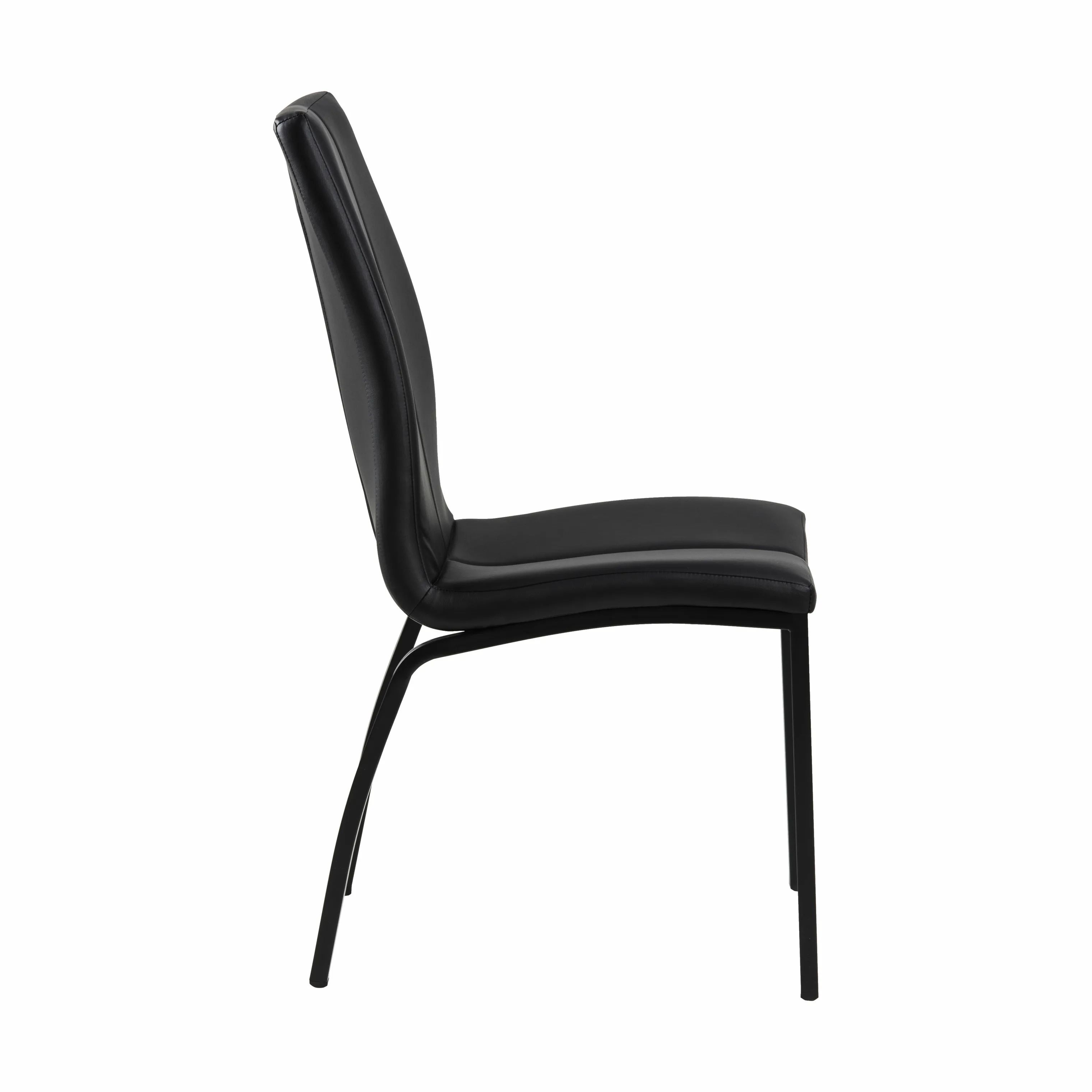 CASA Living Spisebordsstole Asama Spisebordsstol - 4 stk. i Mat sort, 8