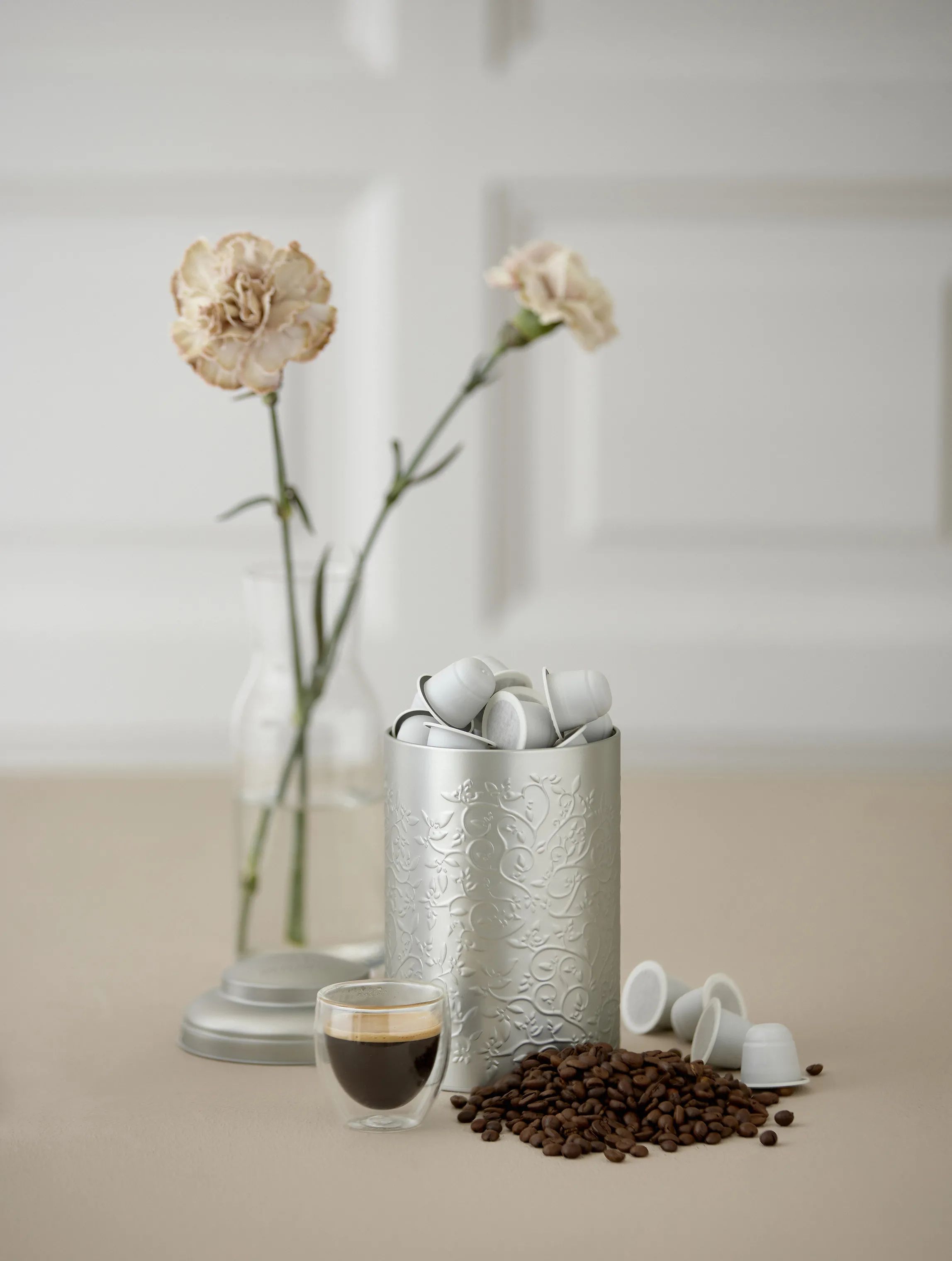 Made by Mama Dåser og kagedåser Kaffedåse i Grå, 3