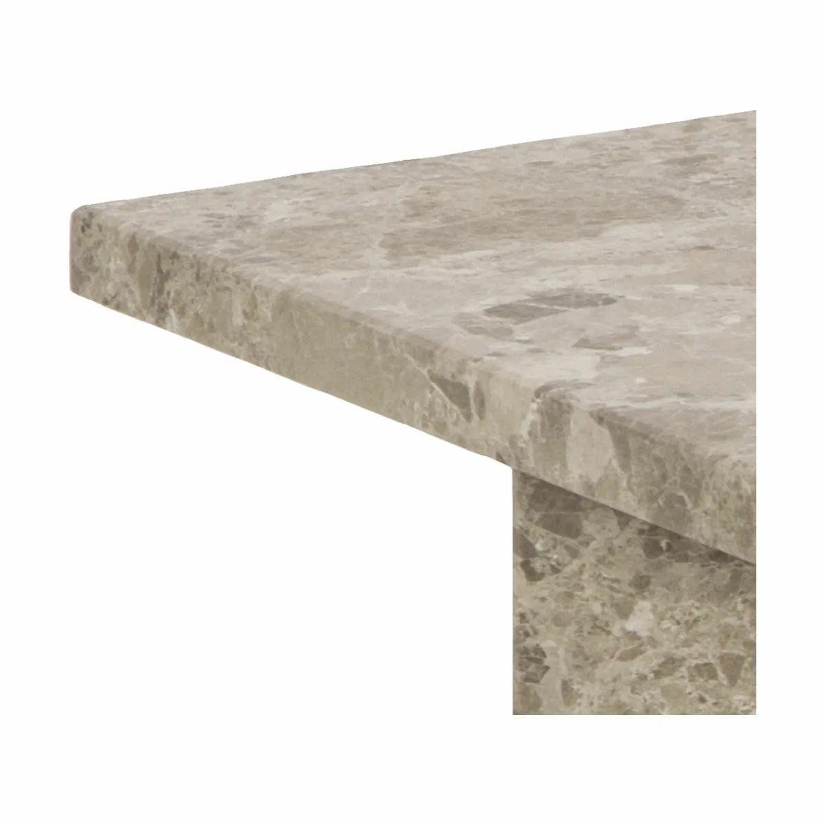 CASA Living Sofaborde Vega Square Sofabord i Latte, B90 x L90 cm, 7