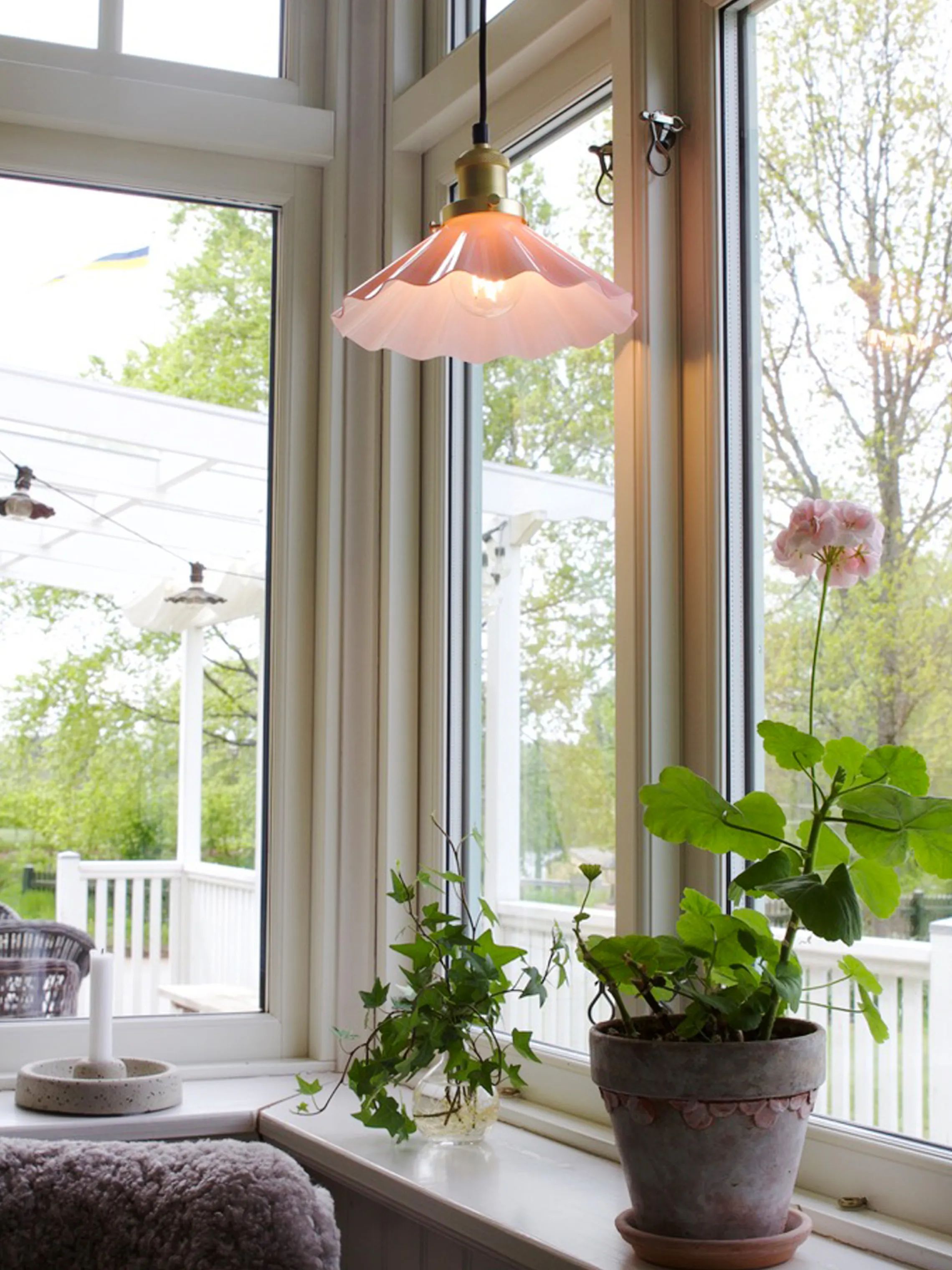 PR Home Pendler August pendel i Lyserød, 25 cm, 4
