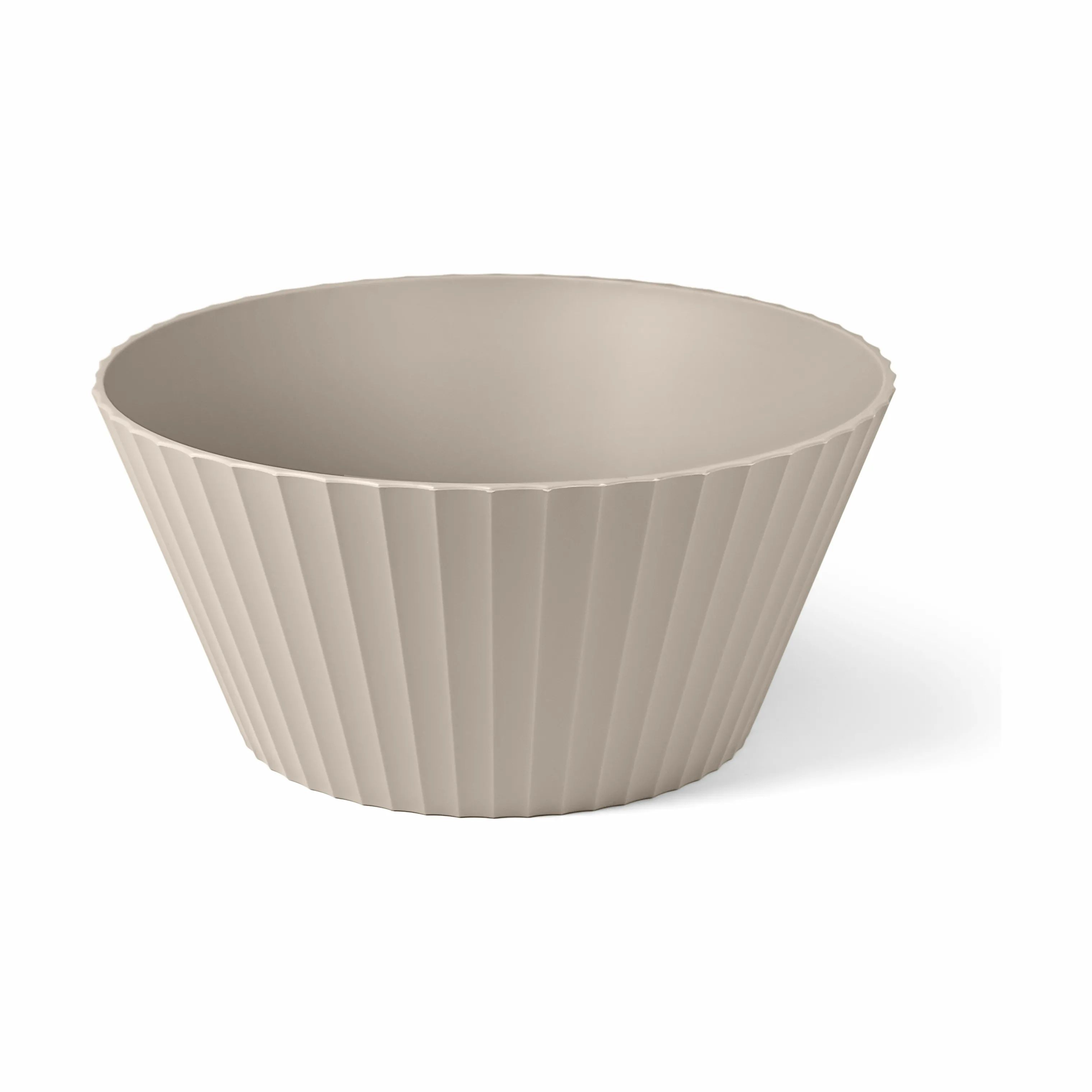 Blimplus Serveringsskåle Ciotola Nettuno Skål i Moka grey, 25 cm, 1