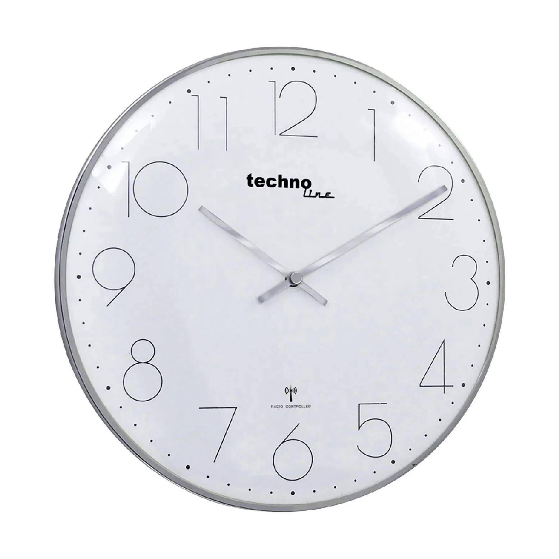 Technoline Vægure Vægur i Sølv, 1