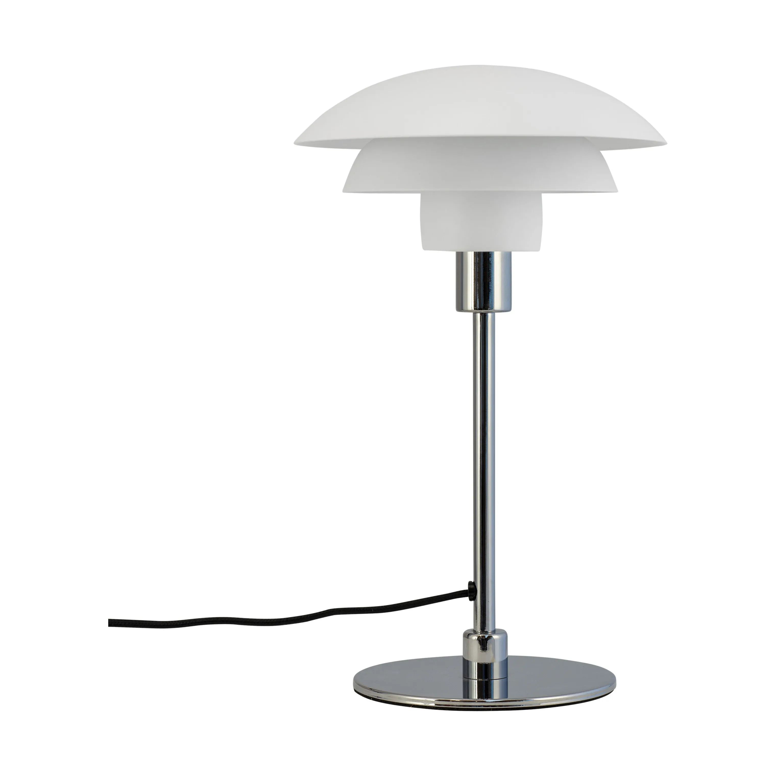 Dyberg Larsen Bordlamper Morph Bordlampe i Hvid/ Krom, 1