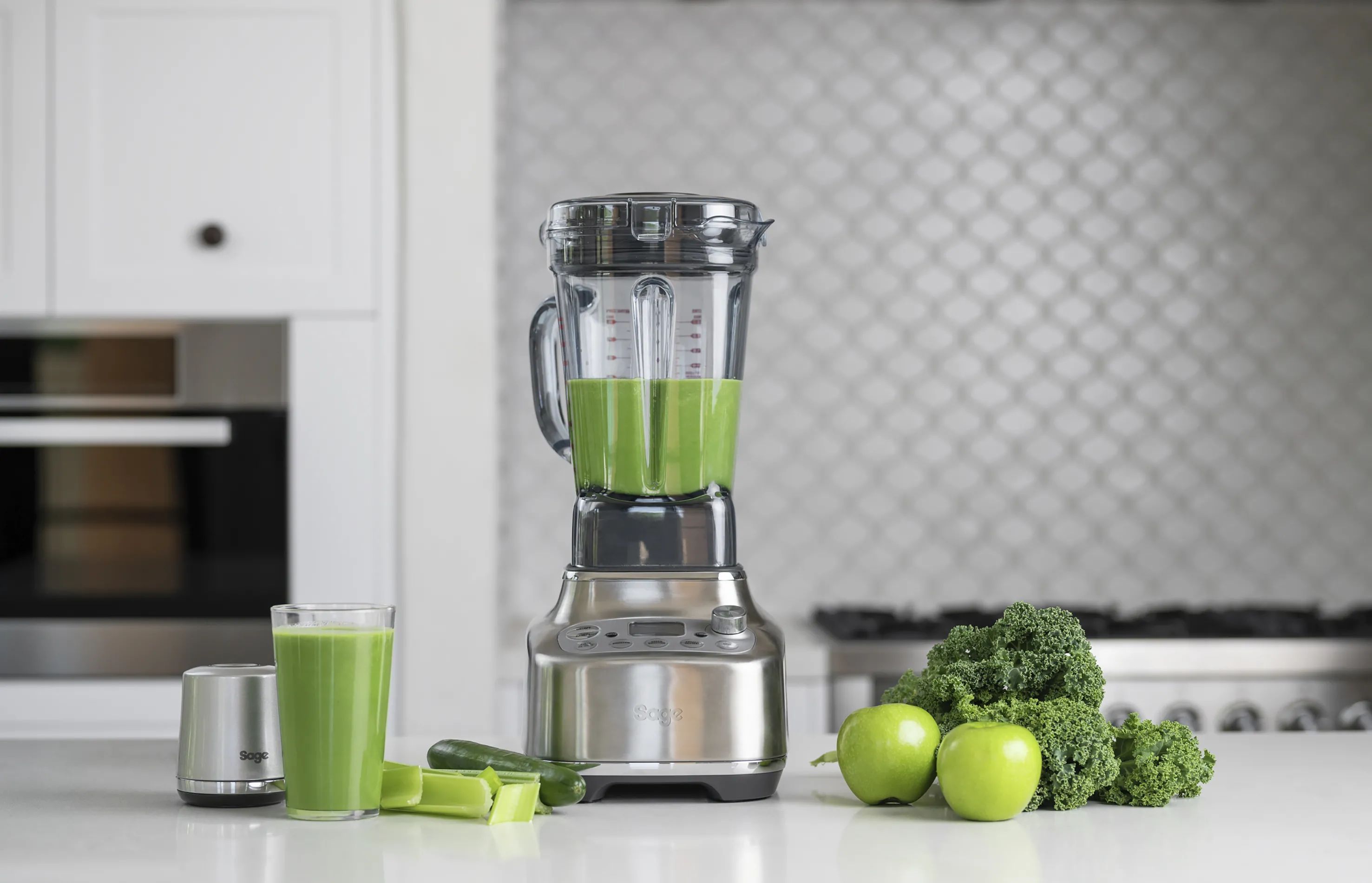 Sage Blendere Super Q Blender i Sølvfarvet, 3