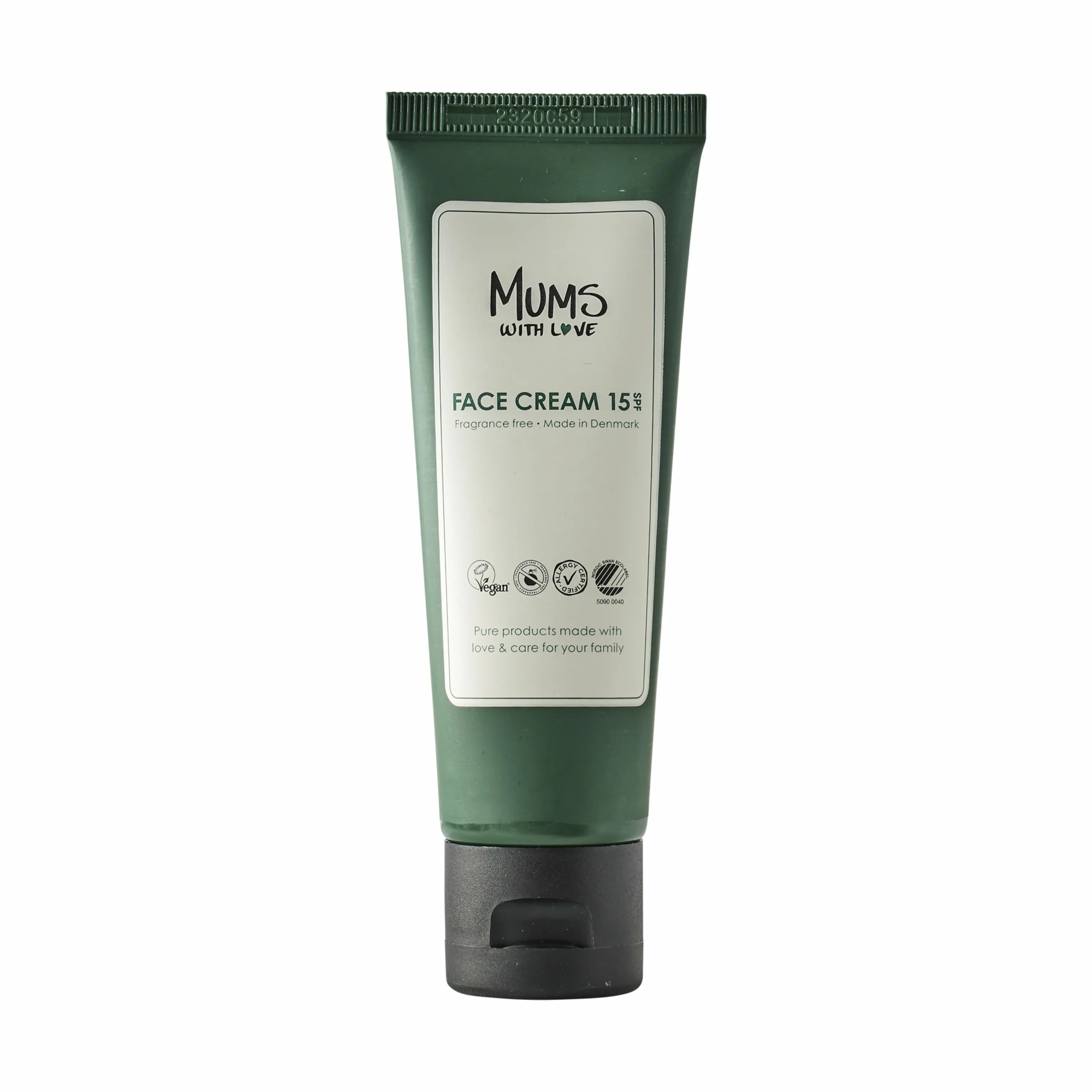 Mums with love Ansigtspleje Face Cream SPF15 i 50 ml, 1