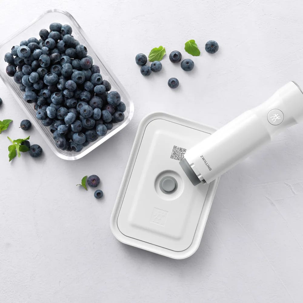 Zwilling Opbevaringsbokse Fresh & Save Vakuumboks i Grå/Klar, 0.9 L, 2