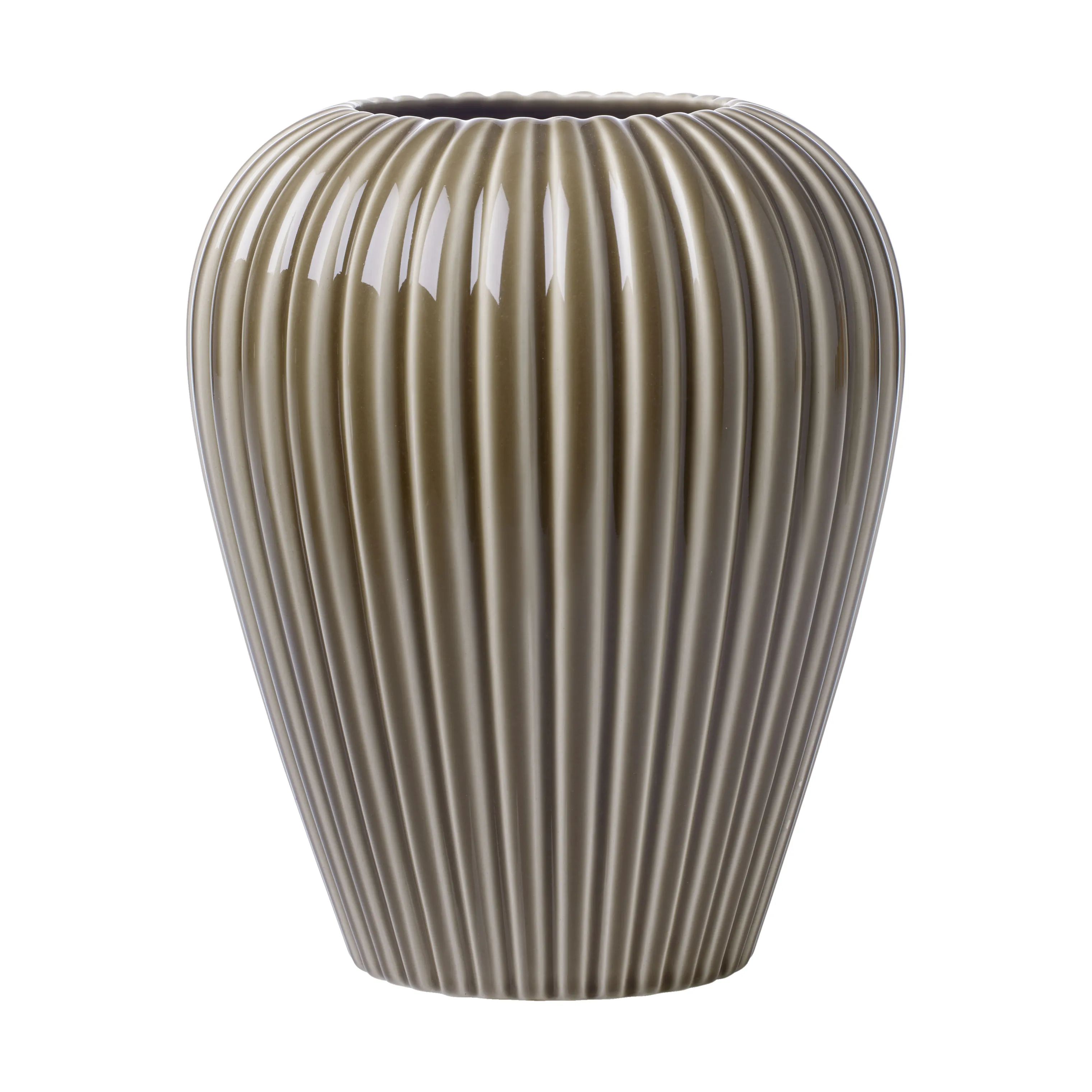 erik bagger a/s Vaser Eslau Lilje Vase i Brun, 20 cm, 1