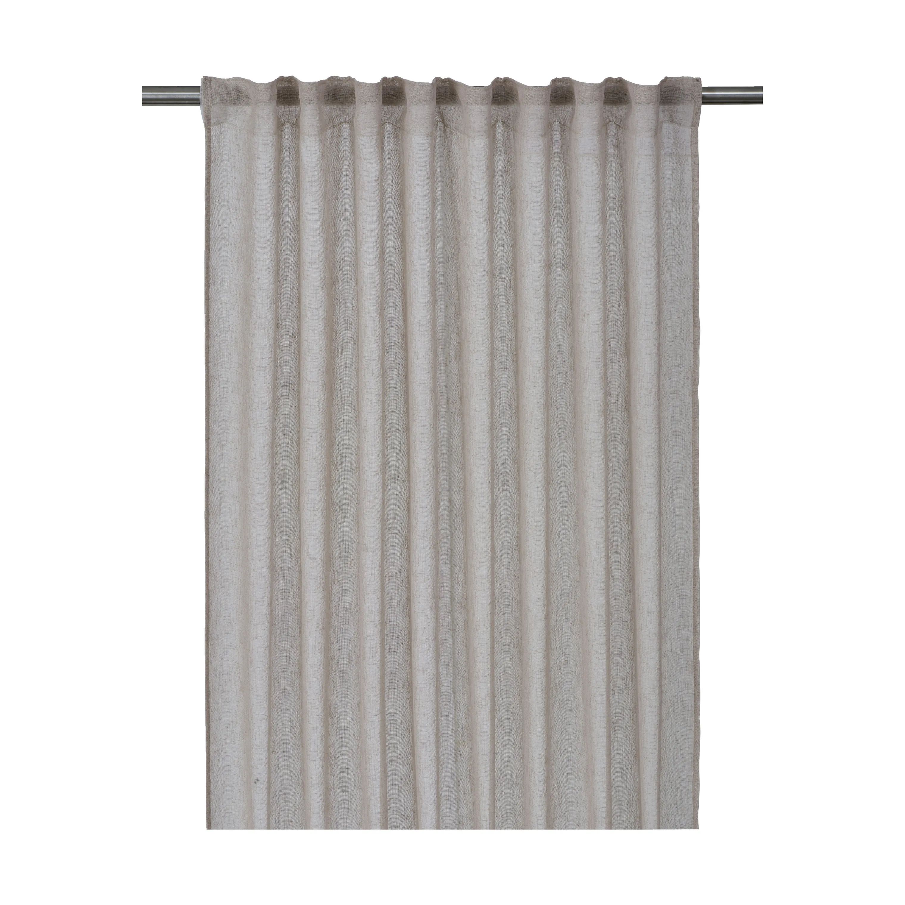 Svanefors Gardiner og gardinstænger Diana Gardin i Beige, H300 x B280 cm, 1