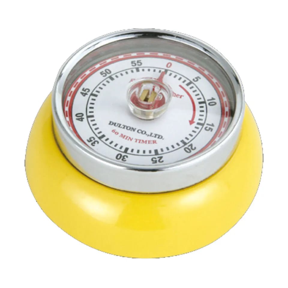 Zassenhaus Minuture Speed timer - Retro Line Speed Timer Minutur i Gul, 1