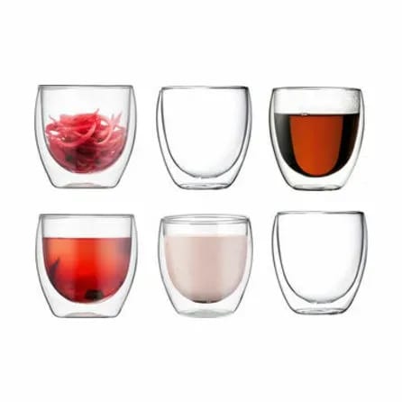 Bodum Termoglas Pavina Termoglas - 6 stk i Klar, 1