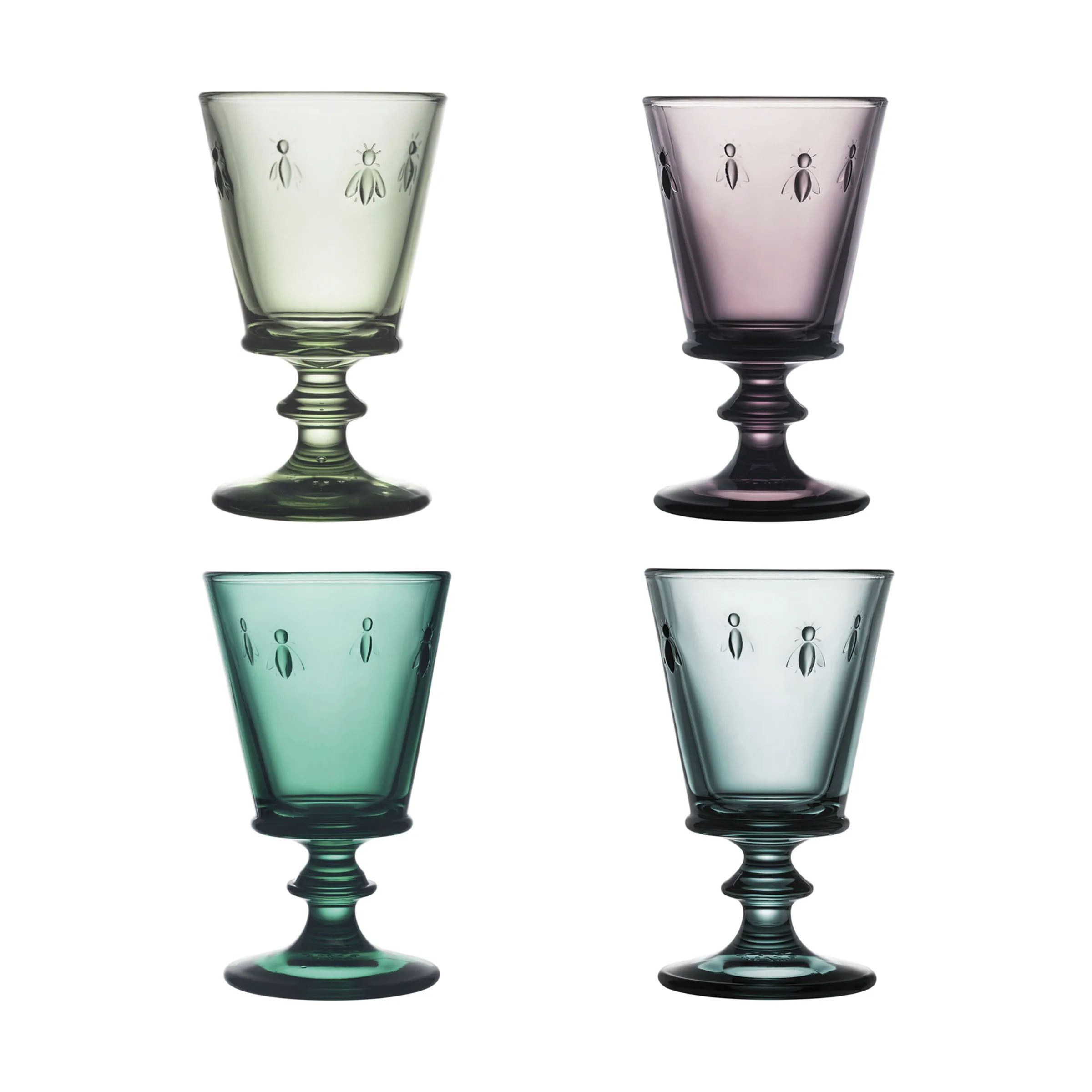 La Rochère Rødvinsglas Abeille Vinglas - 4 stk. i Multifarvet, 1
