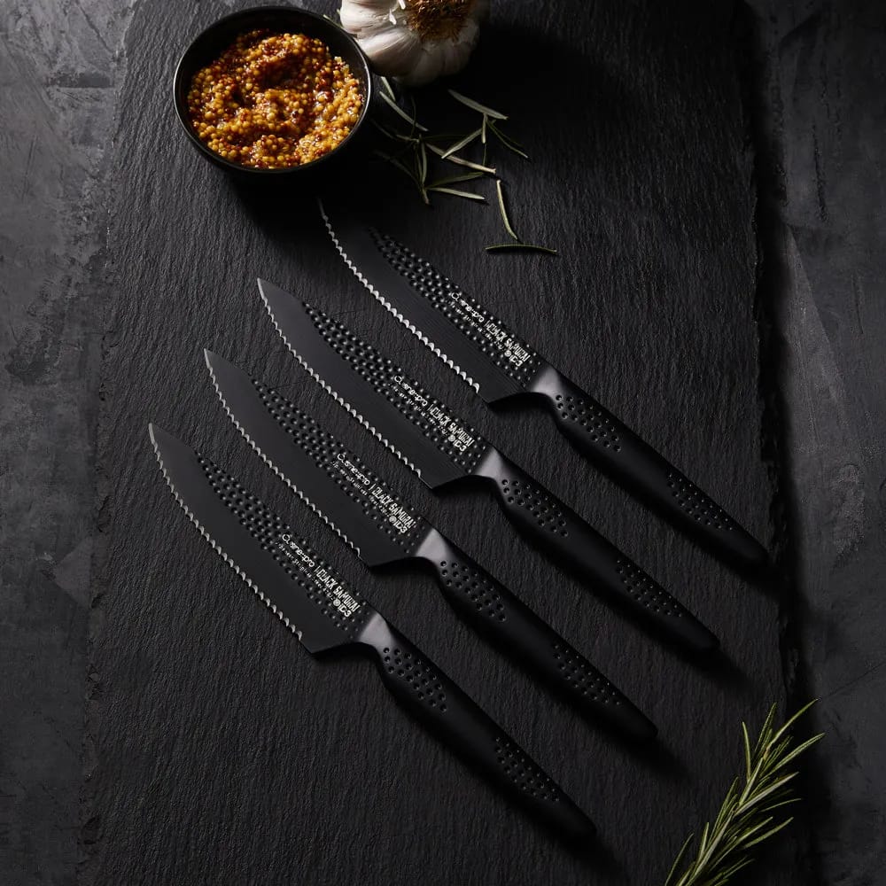 THE CUSTOM CHEF™ Steakknive Cuisine::pro®
iD3 BLACK SAMURAI™ Cuisine::pro iD3® BLACK SAMURAI™ Steakkniv - 4 stk. i Sort, 2