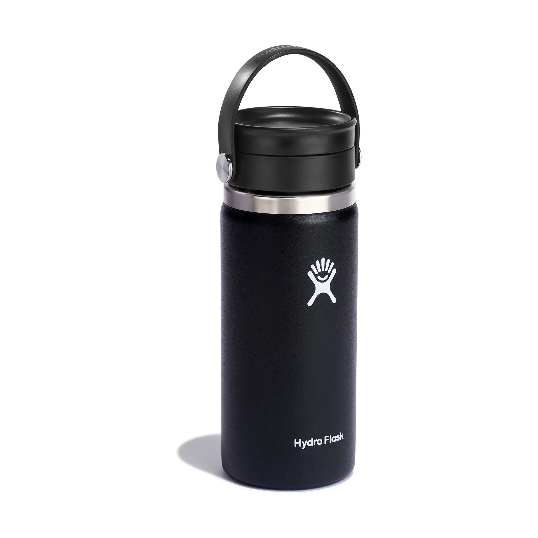 Hydro Flask To go kopper Wide Flex Sip Lid Termoflaske i Sort/stål/hvid/rød, 3