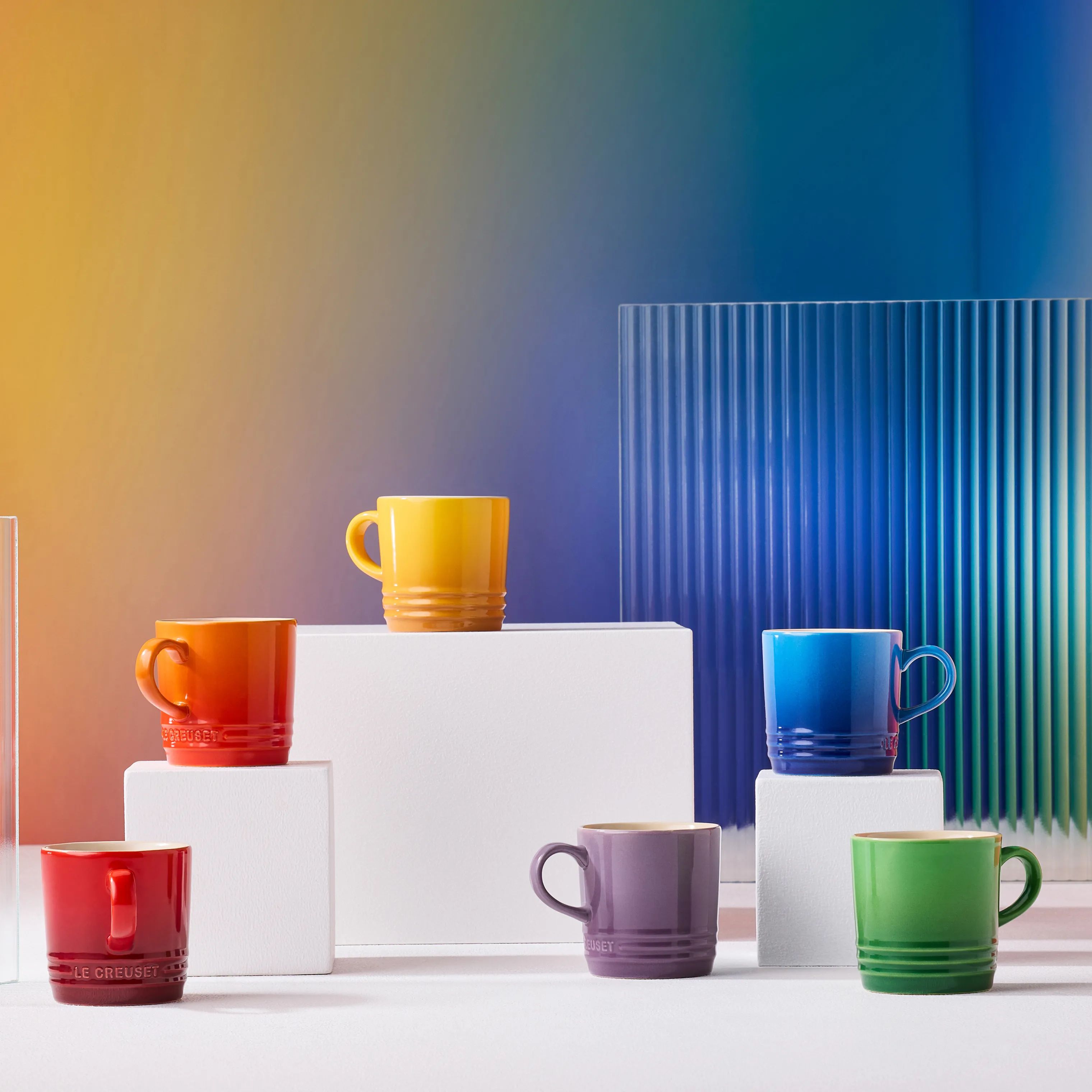 Le Creuset Espressokopper Rainbow Espressokop - 6 stk. i Rainbow, 2