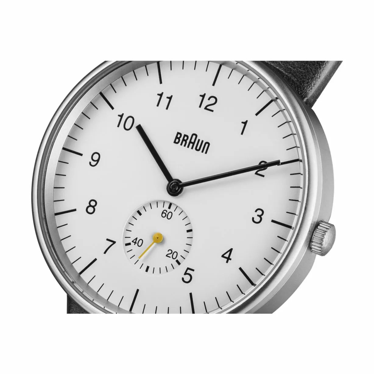 Braun Armbåndsure Quarz Armbåndsur - Herre i hvid/sort, 3