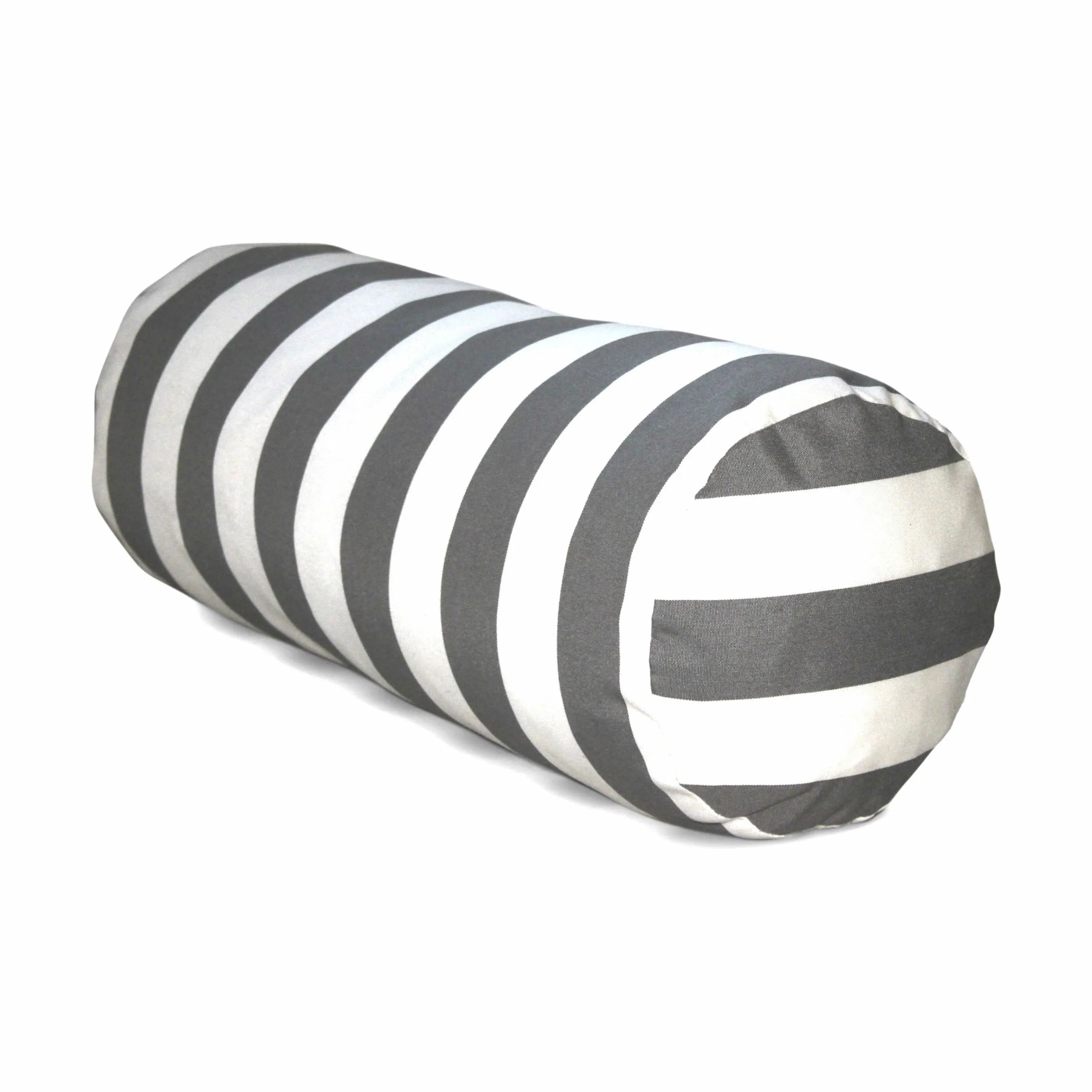 TRIMM Copenhagen Havehynder Tube Pude i Grey/hvid, H42 x B80 cm, 1