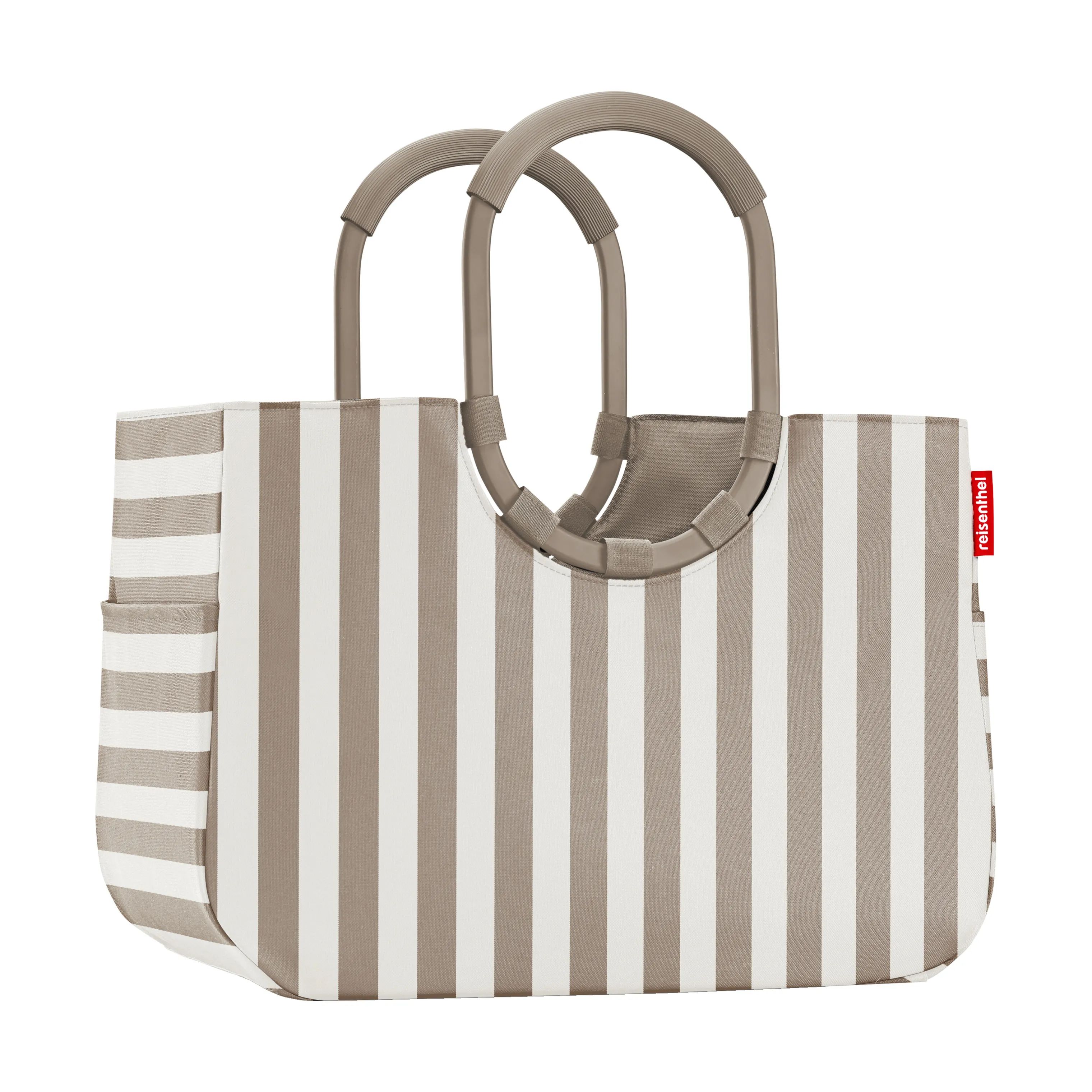 Reisenthel Indkøbskurve Loopshopper i Beige/hvid, 4