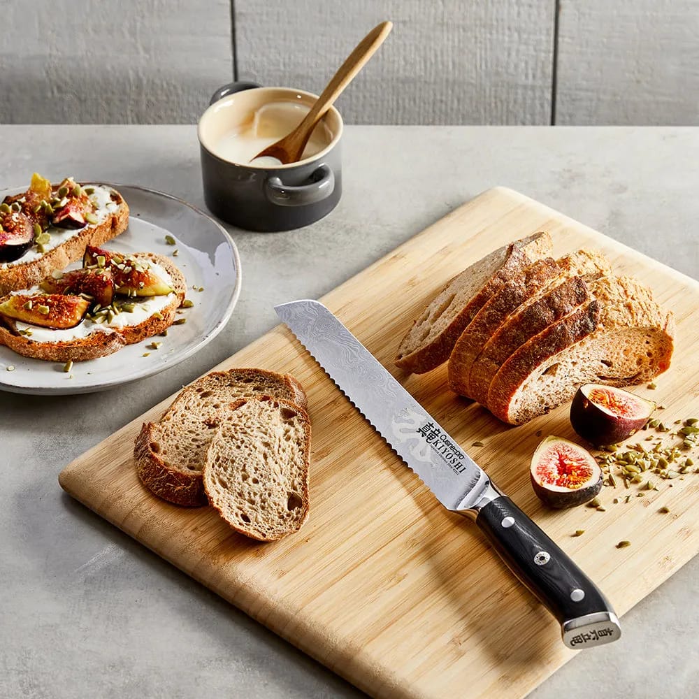 THE CUSTOM CHEF™ Brødknive Cuisine::pro®
KIYOSHI™ Cuisine::pro KIYOSHI™ Brødkniv i Sølvfarvet/sort, 2