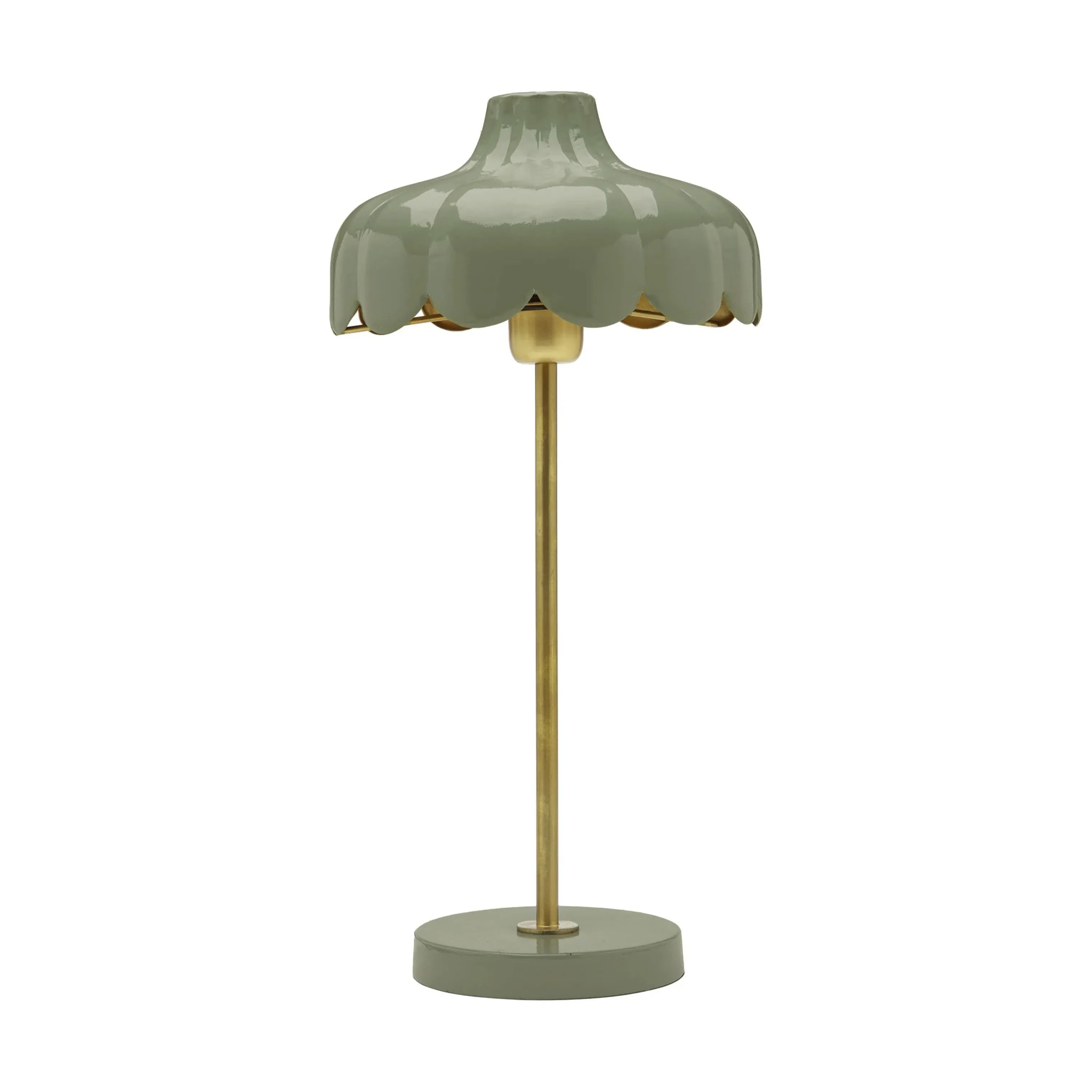 PR Home Bordlamper Wells Bordlampe i mørkegrøn, 1