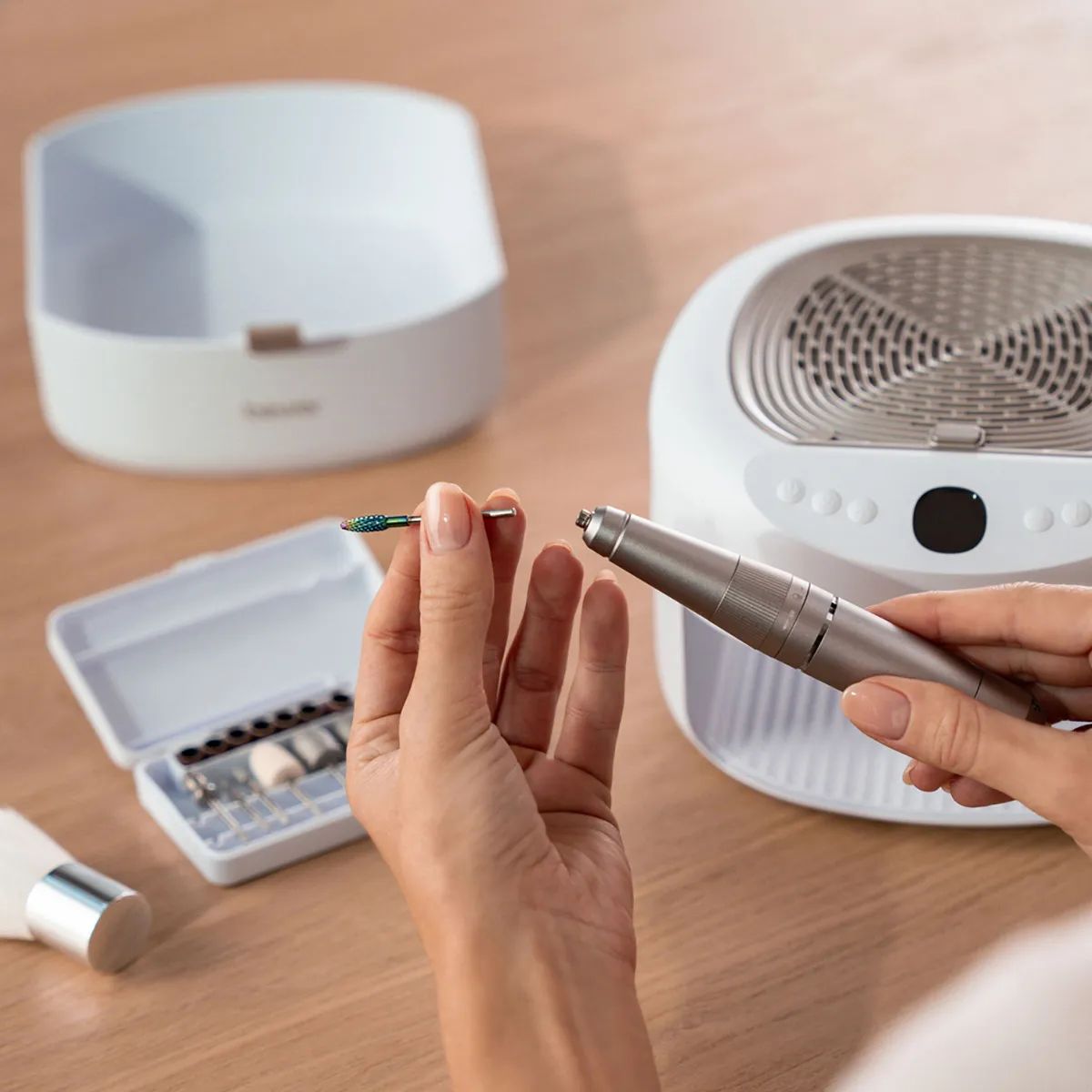 Beurer Øvrig personlig pleje Manicure- og Pedicurestation MP200 i Hvid/grå, 3