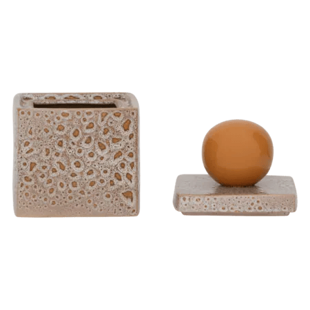 Urban Nature Culture Krukker med låg Opbevaringskrukke i Beige/orange, 3