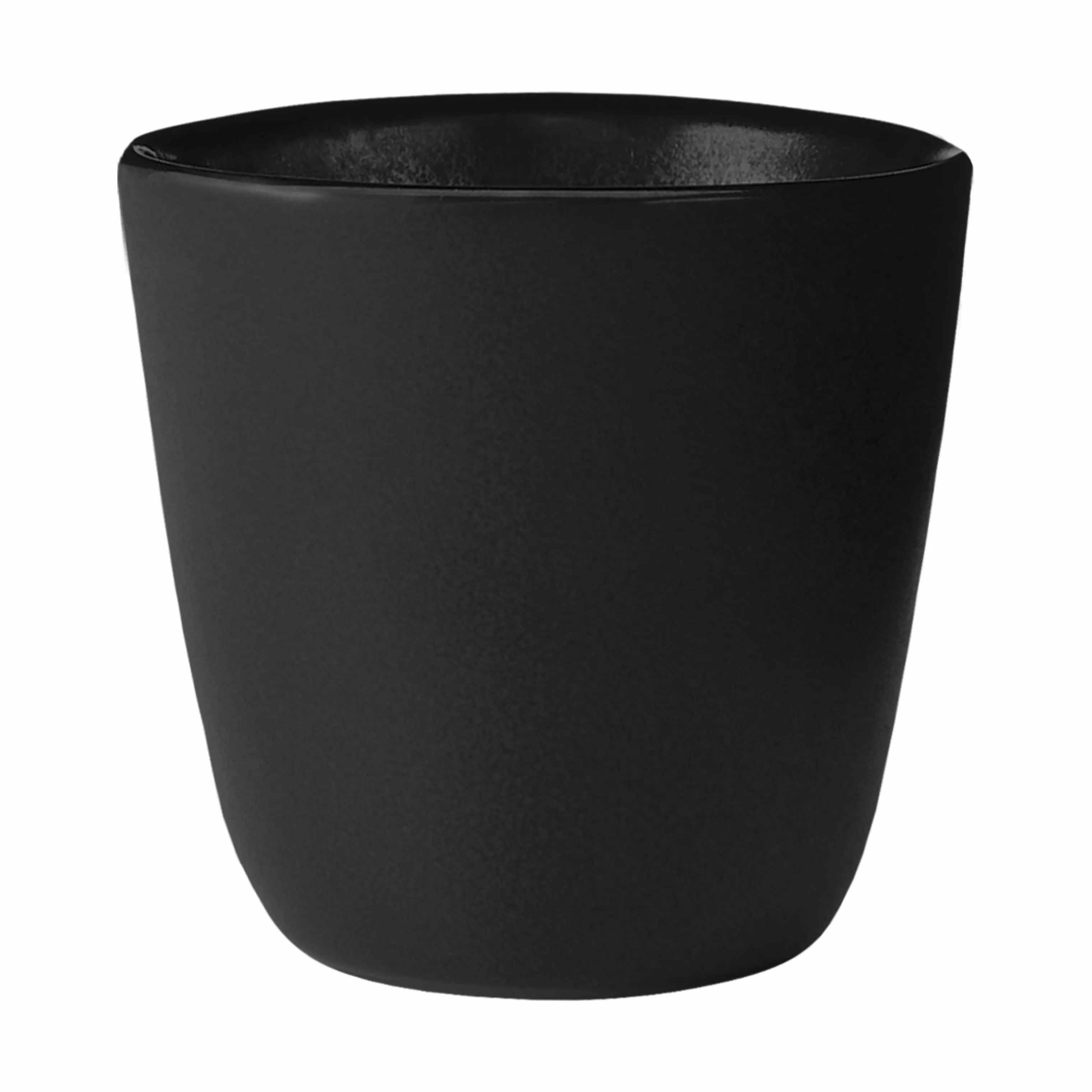 RAW by Aida Krus og kopper uden hank Krus i Titanium Black, 30 cl, 1