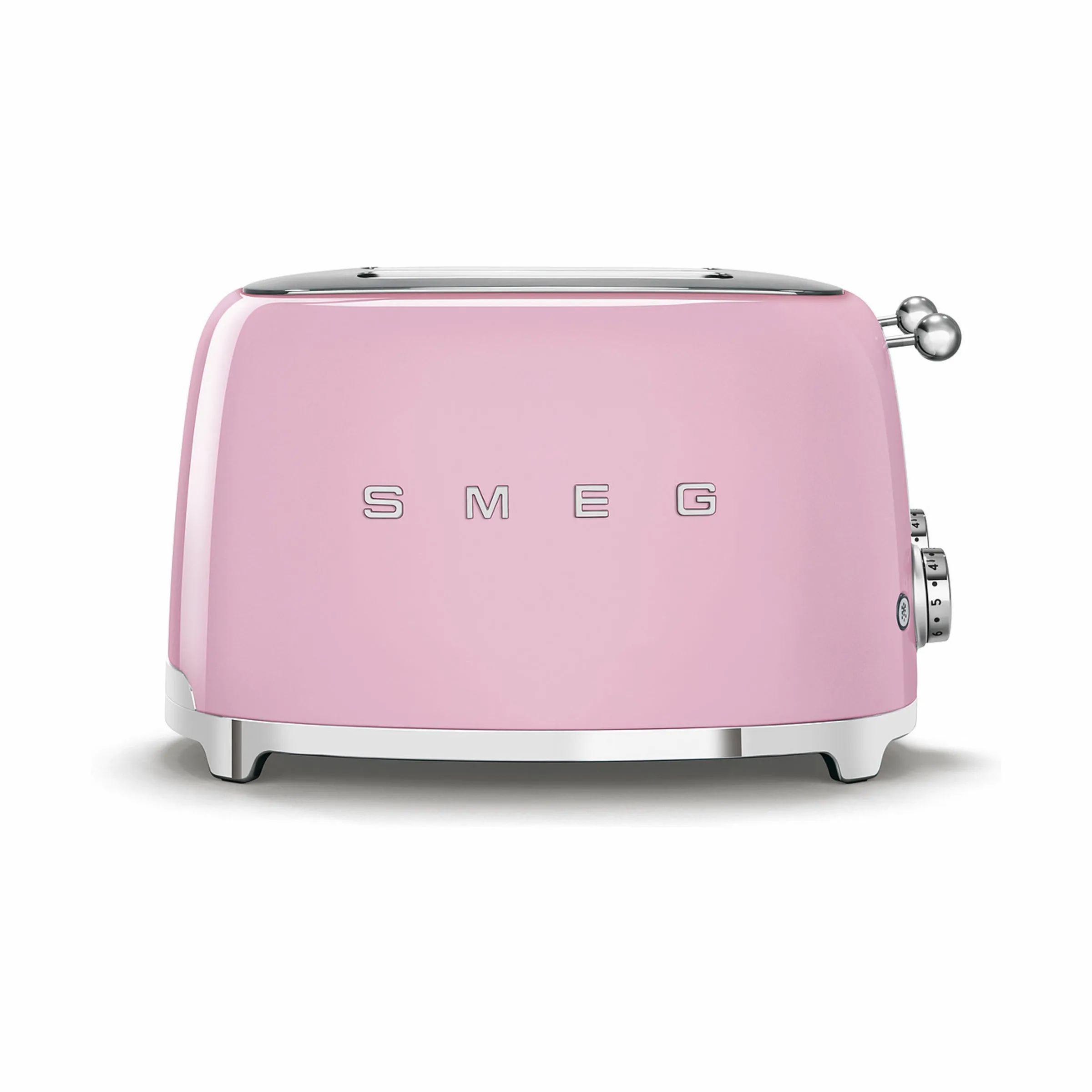 Smeg Brødristere 50's Style Brødrister TSF03PKEU i Rosa, 33 cm, 1