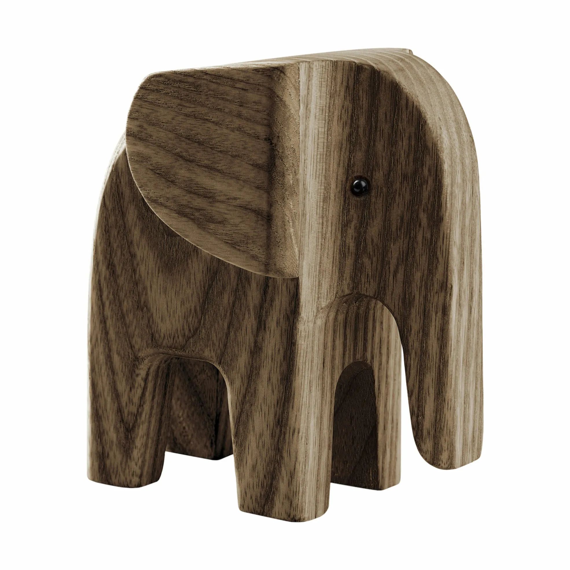 Novoform Dyrefigurer Figur - Baby Elefant i Brun, 7,7 cm, 1