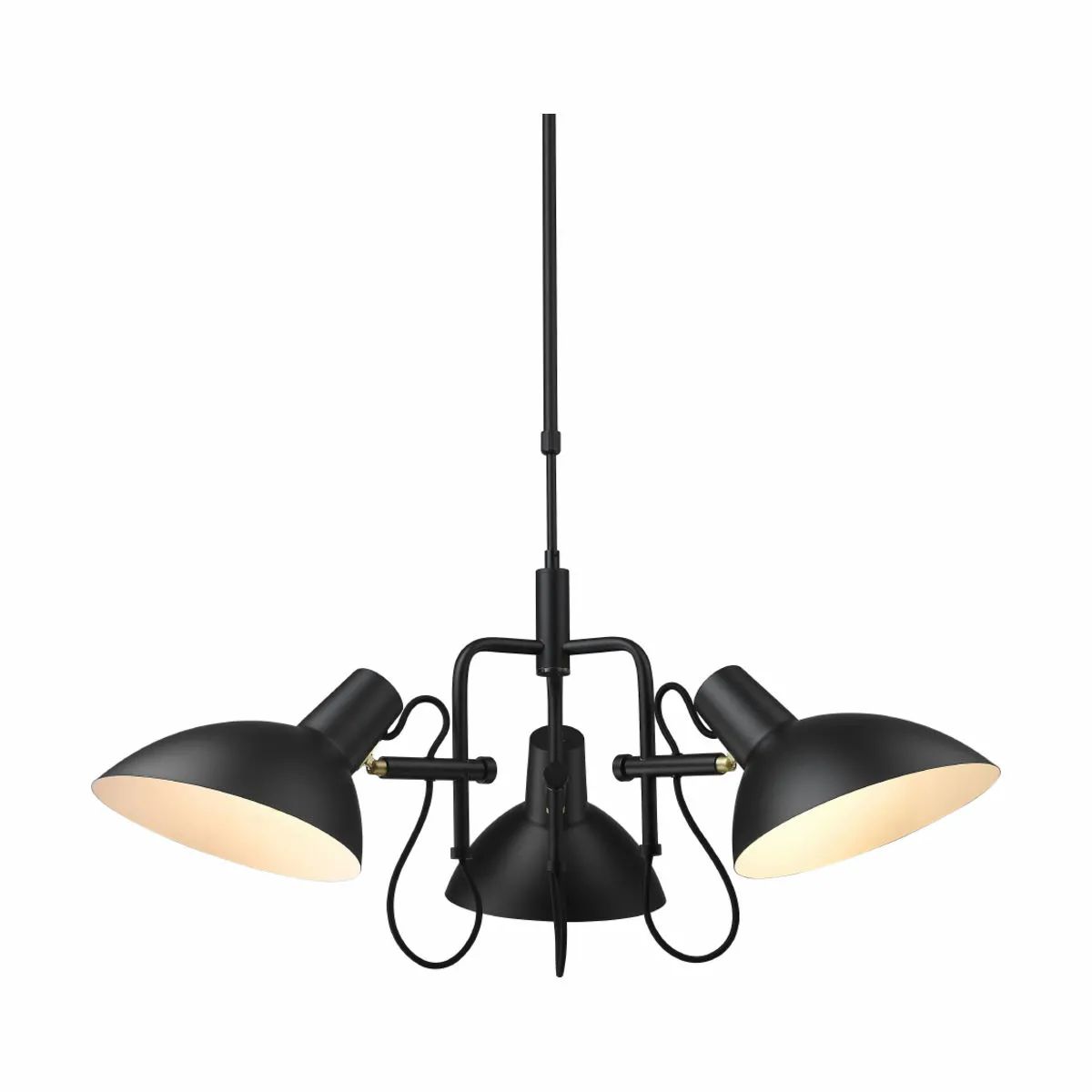 Halo Design Pendler Metropole Lysekrone i Sort, 1