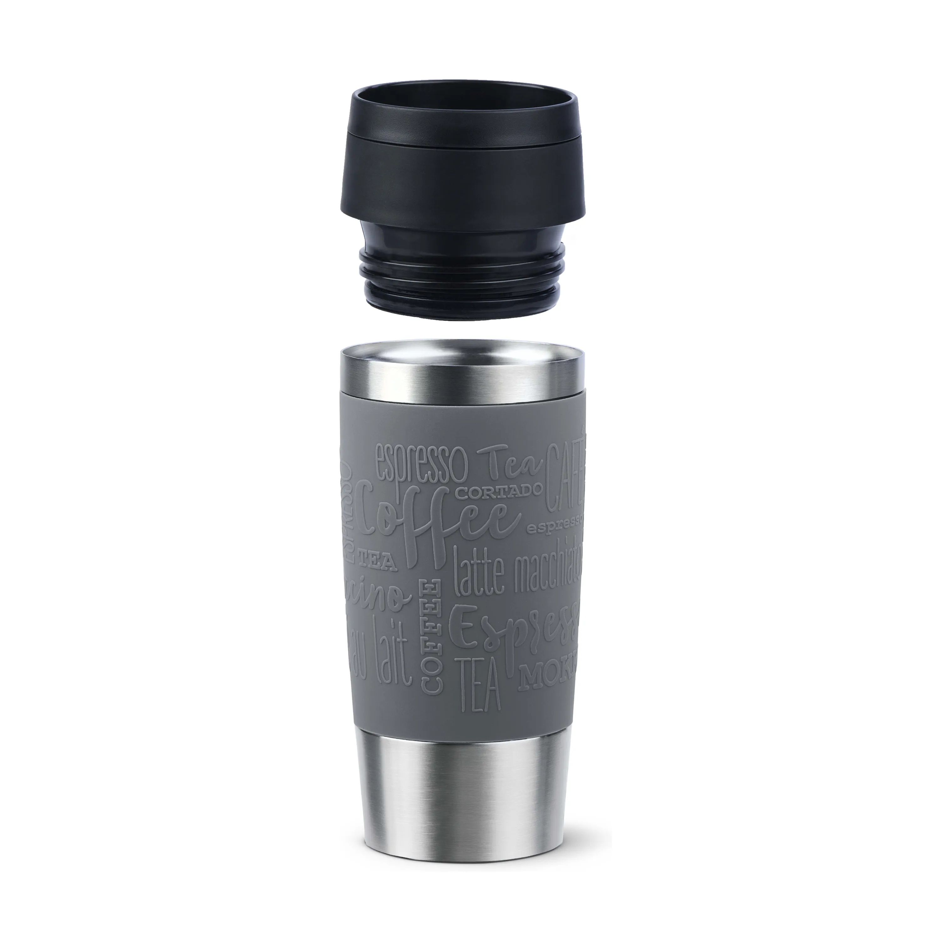 Emsa To go kopper To Go To-Go Classic Rejsekrus i Grey, 0.36 L, 4