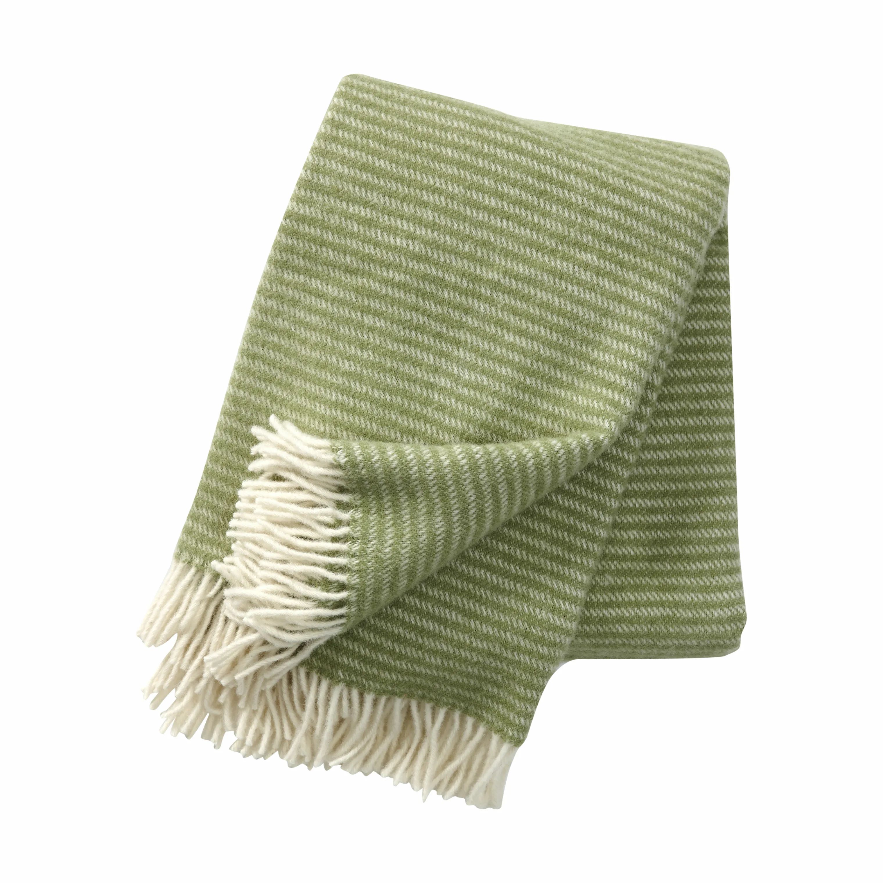 Klippan Plaider Ralph Plaid i Lysegrøn, B130 x L200 cm, 1