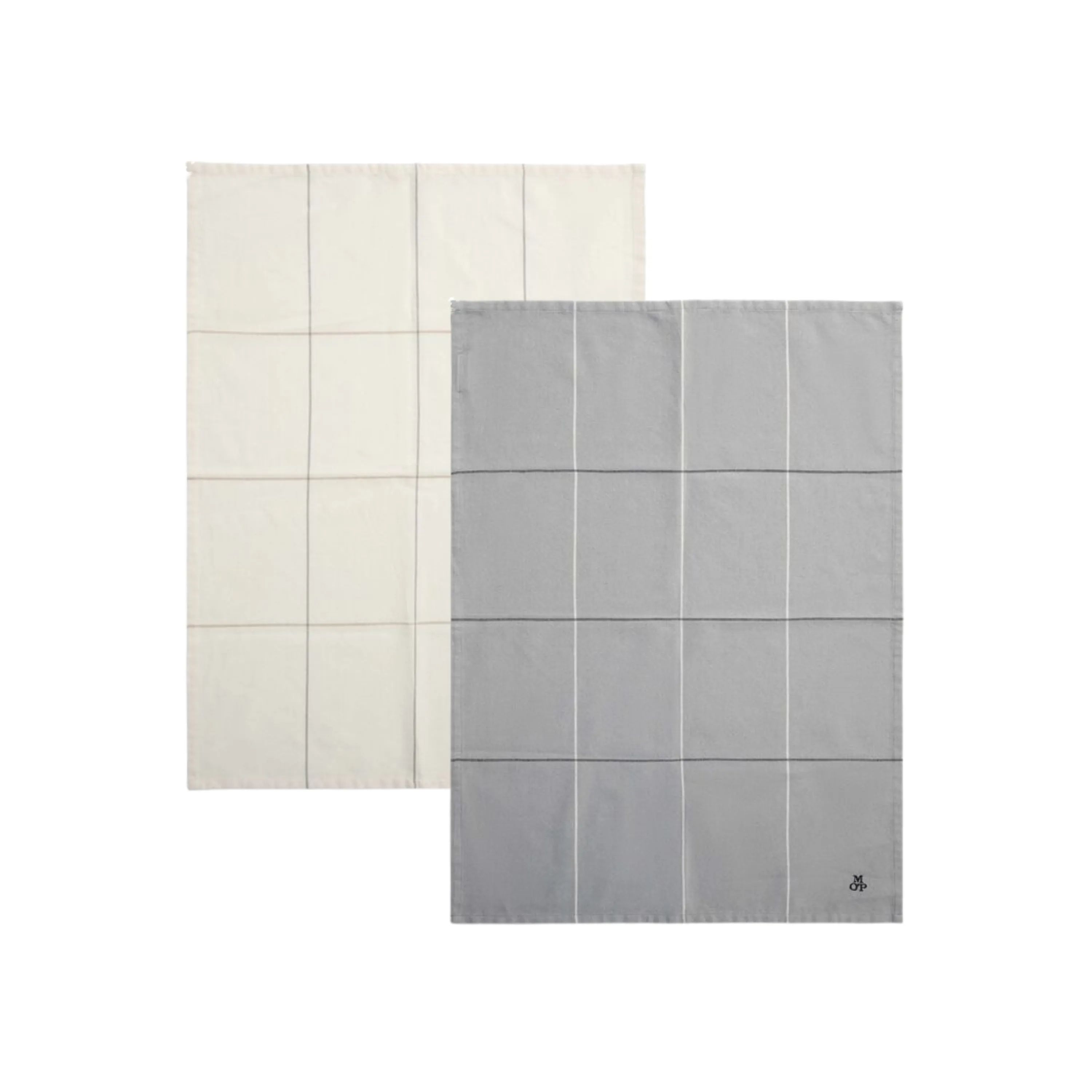 Marc O'Polo Viskestykker Haley Viskestykke - 2 stk. i Multi grey, 1