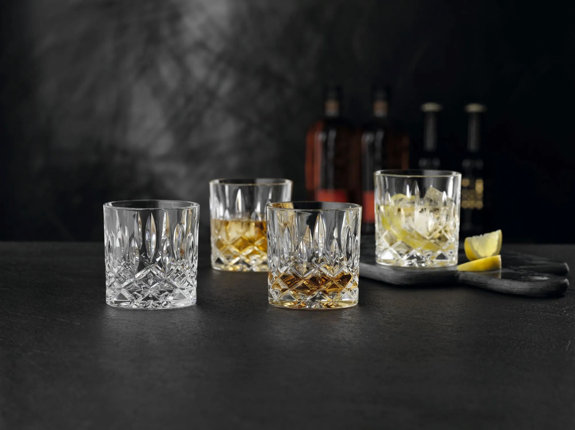 Nachtmann Lowball glas Noblesse Nobelesse Glas - 4 stk. i klar, 2
