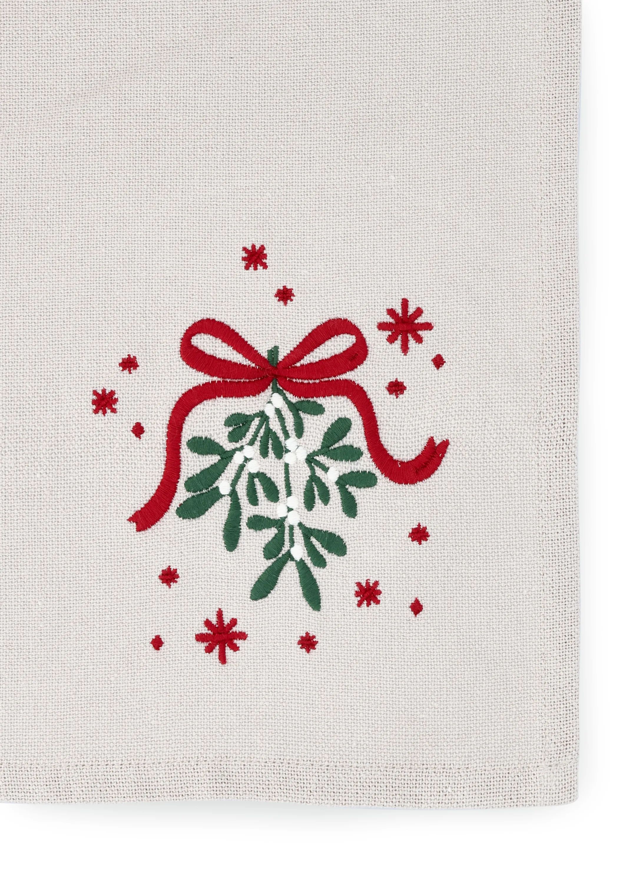 Juna Viskestykker Christmas Fable Viskestykke i Beige, 2