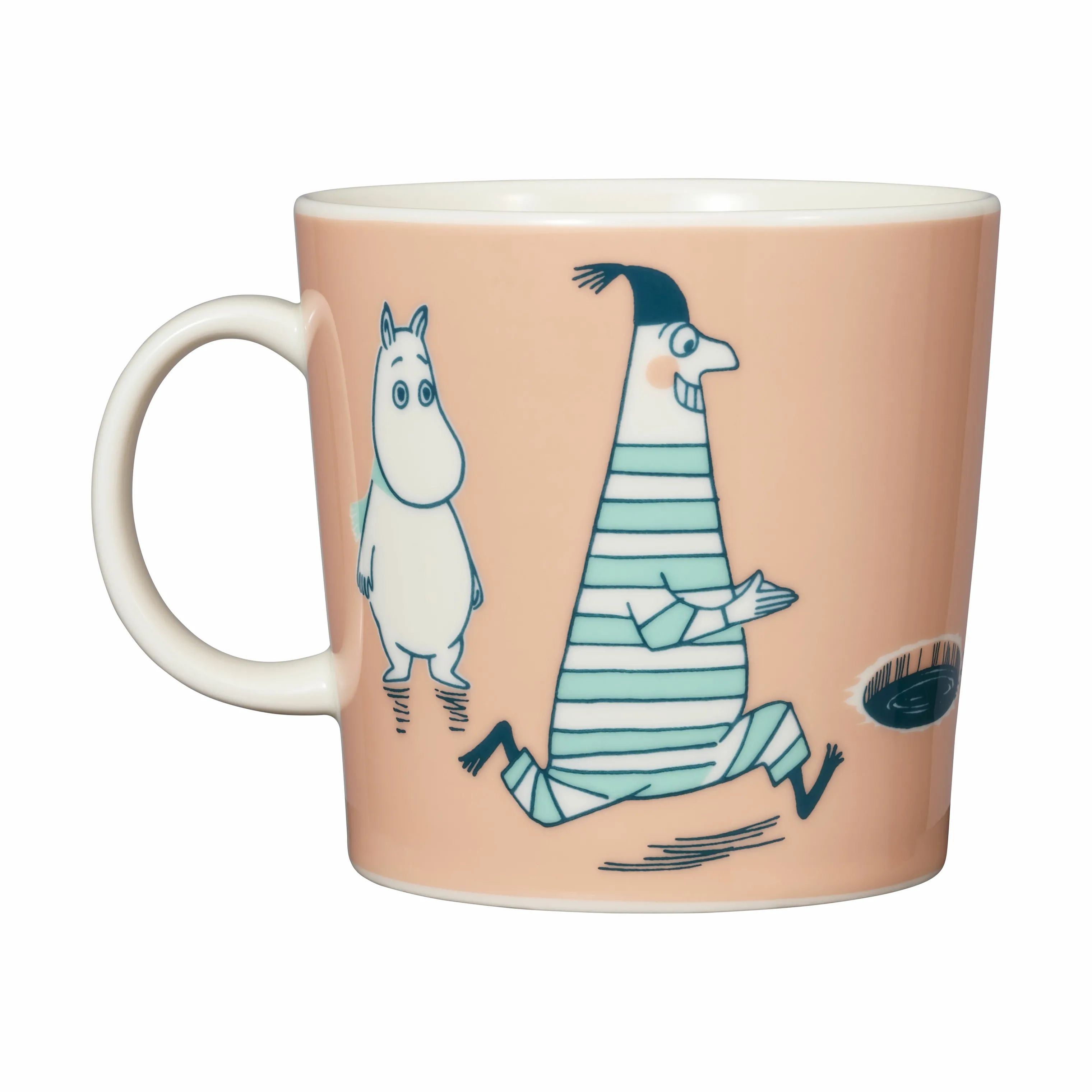 Moomin Arabia Krus og kopper med hank ABC Krus - E i E, 4