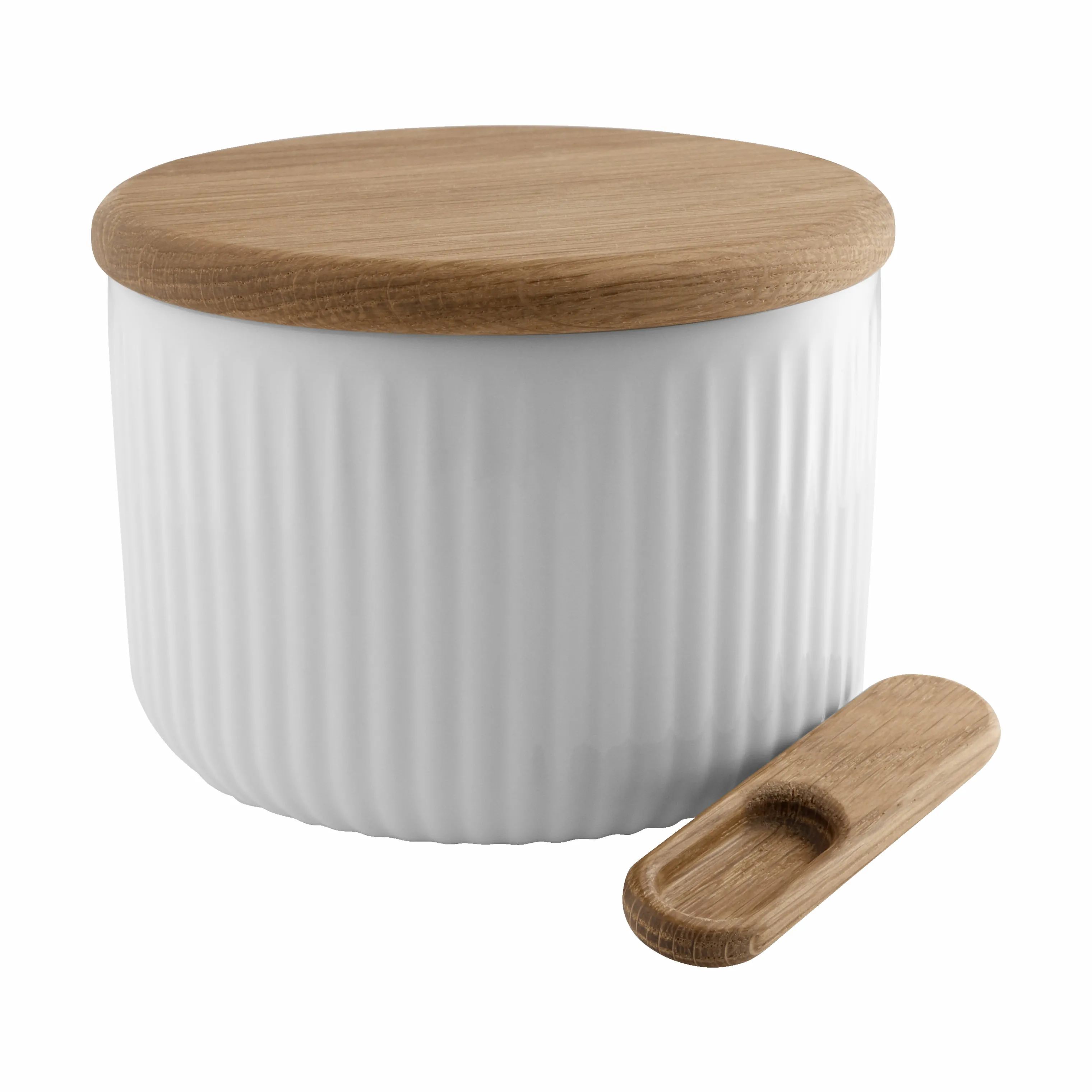 Eva Trio Saltkar Legio Nova Saltkar m. låg og ske i hvid, 3
