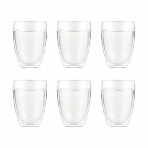 Bodum Termoglas Pavina Outdoor Krus - 6 stk. i Klar, 35 cl, 1