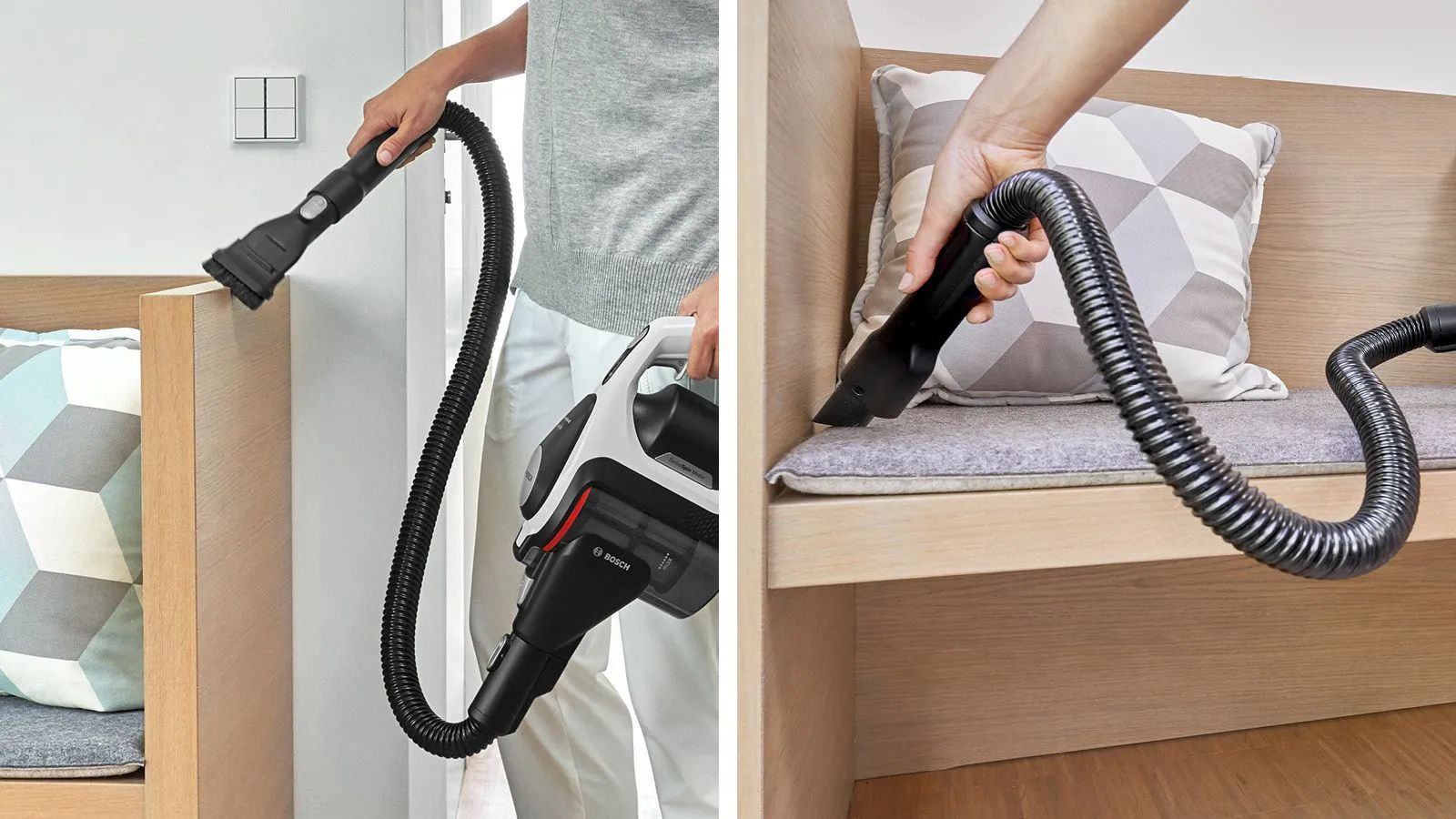 Bosch Støvsugere Unlimited Forlængerslange BHZUFEHN i Sort, 4