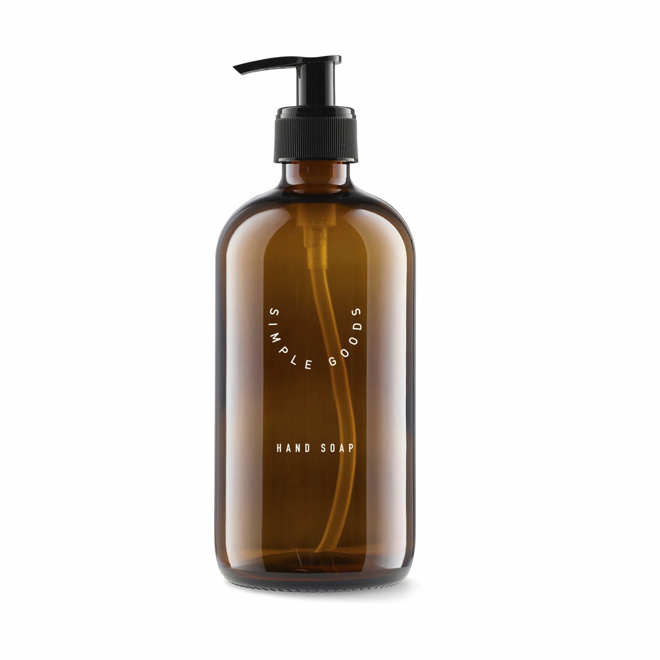 Simple Goods Sæbedispensere Flaske til håndsæbe i Brun, 1