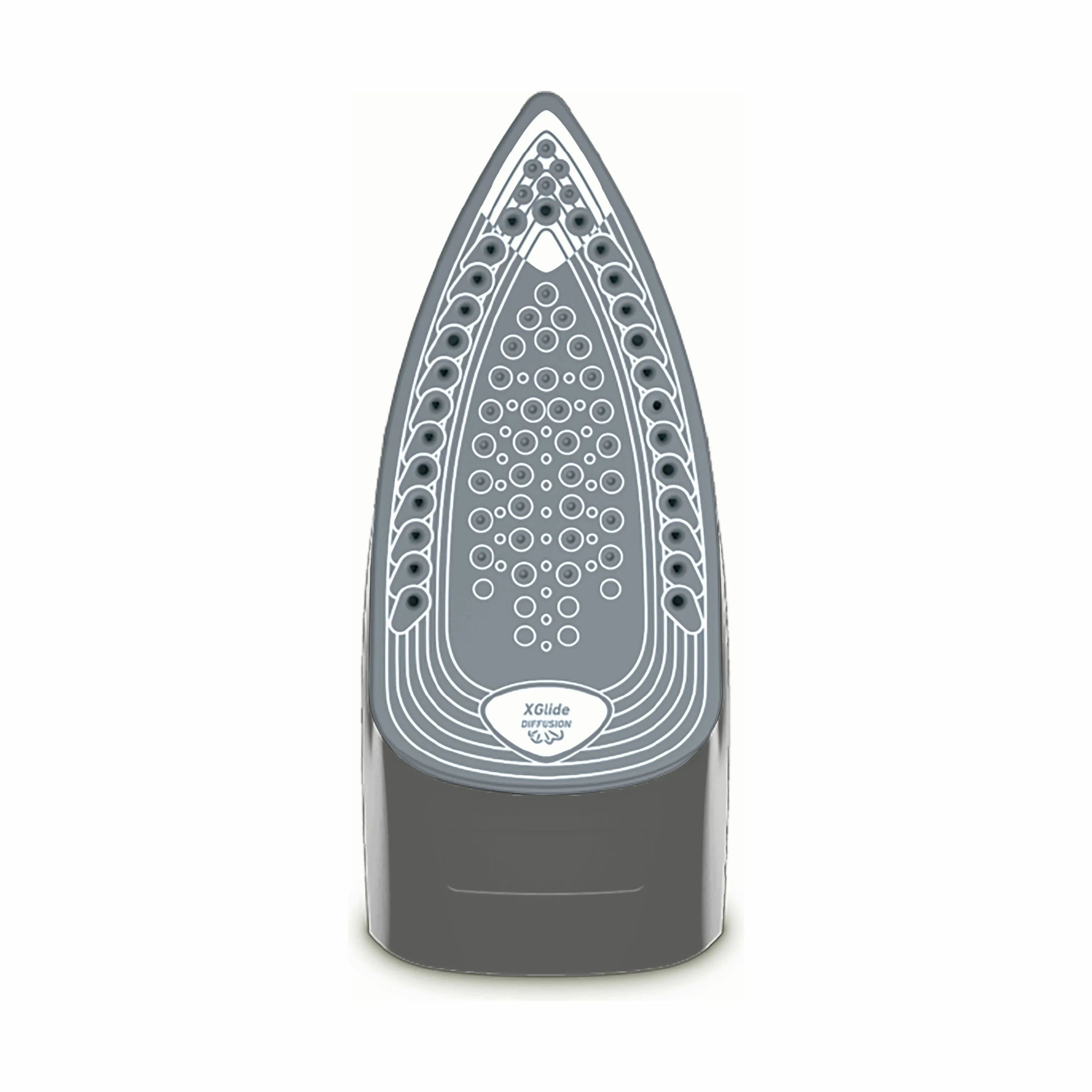 Tefal Strygejern Express Steam+ Dampstrygejern i Lilla/Grå, 18 cm, 5