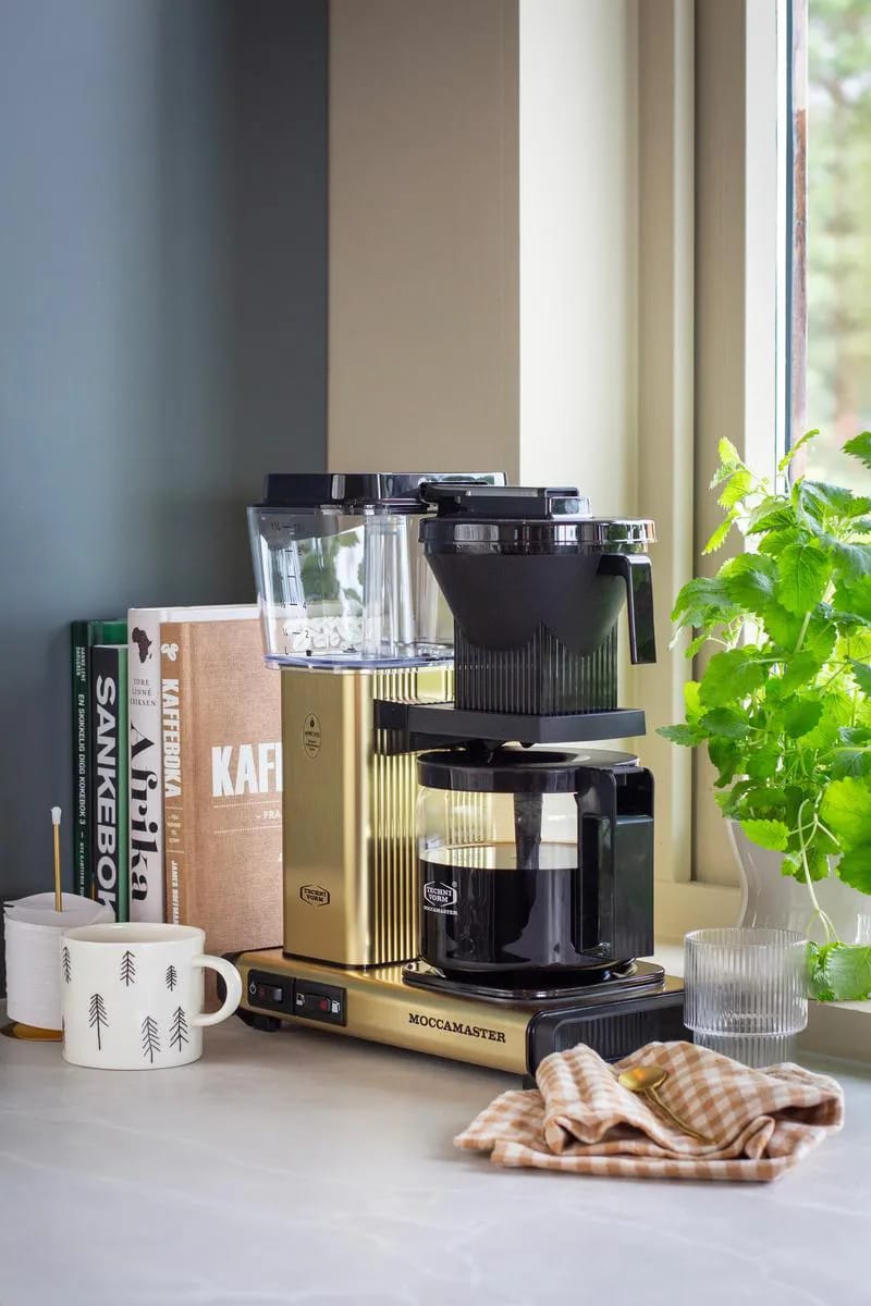 Moccamaster Kaffemaskiner Optio Kaffemaskine i Gold1, 3