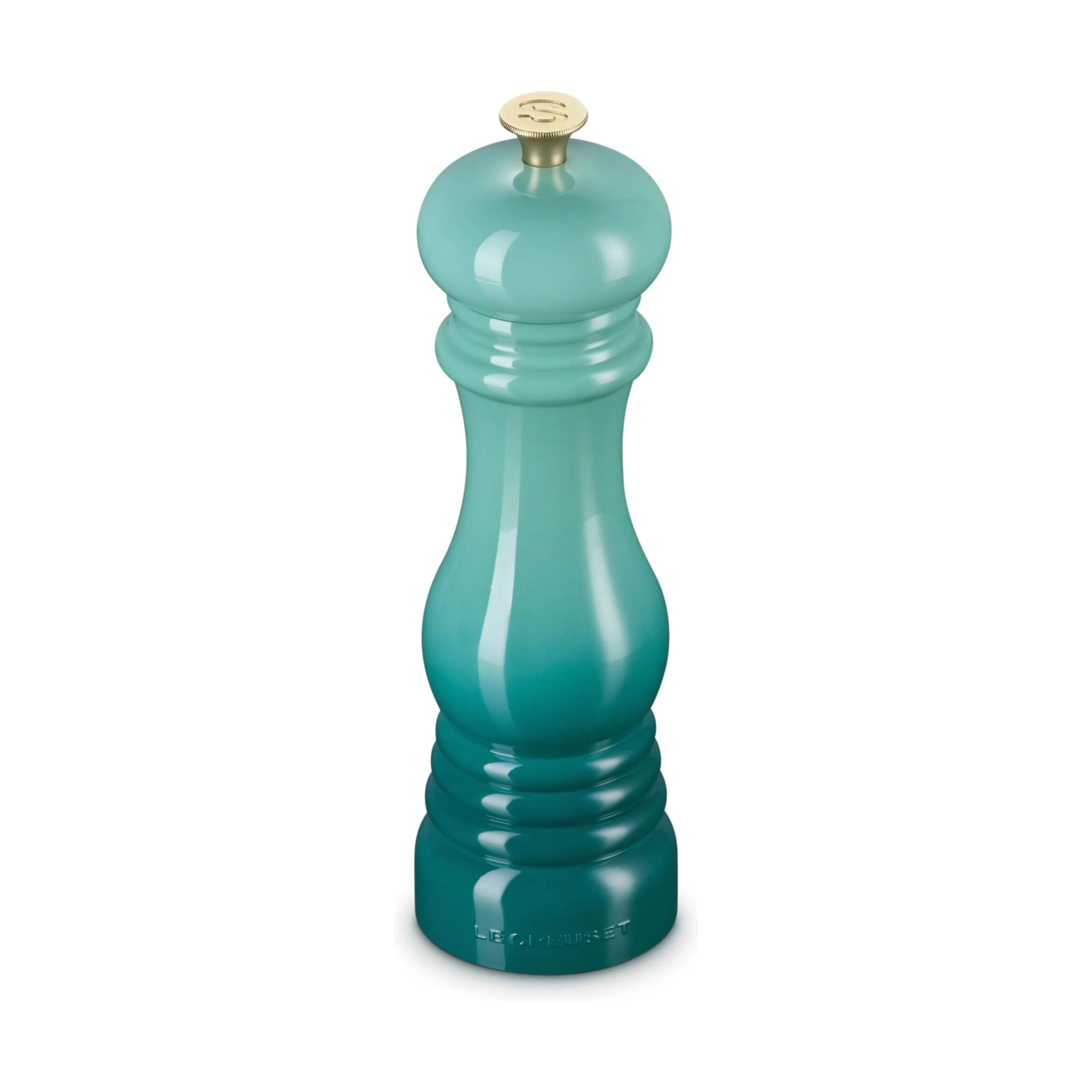 Le Creuset Saltkværne Signature Saltkværn i Bleu Riviera, 20,6 cm, 4