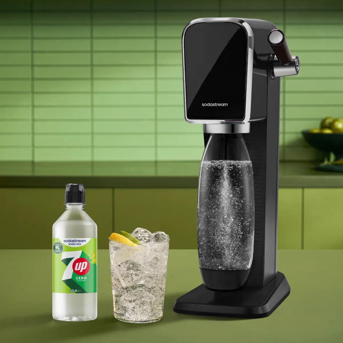 SodaStream Smagskoncentrater Sirup - 7UP Zero i 7UP Zero, 4