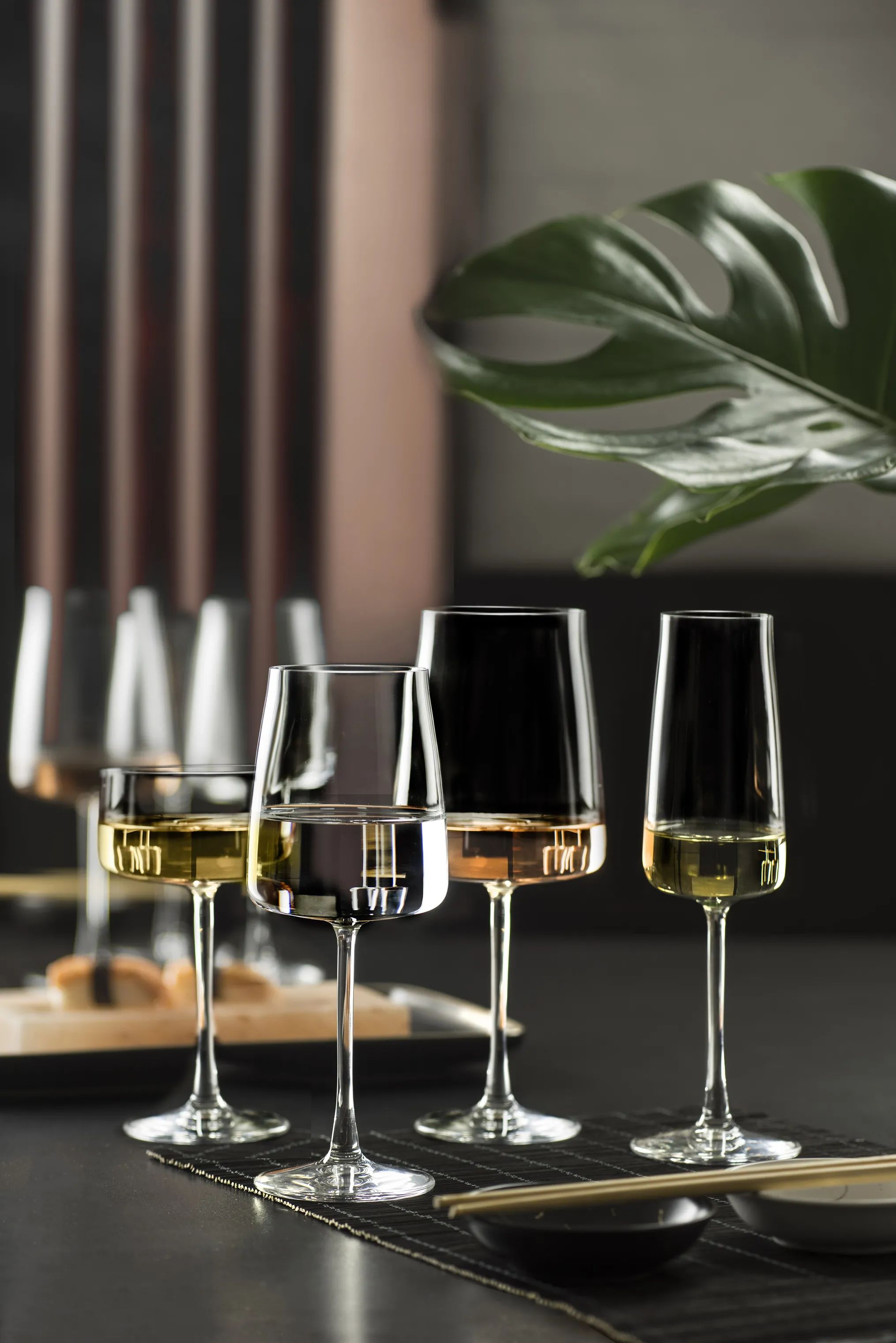 Lyngby Glas Hvidvinsglas Zero Hvidvinsglas - 4 stk. i Klar, 43 cl, 3